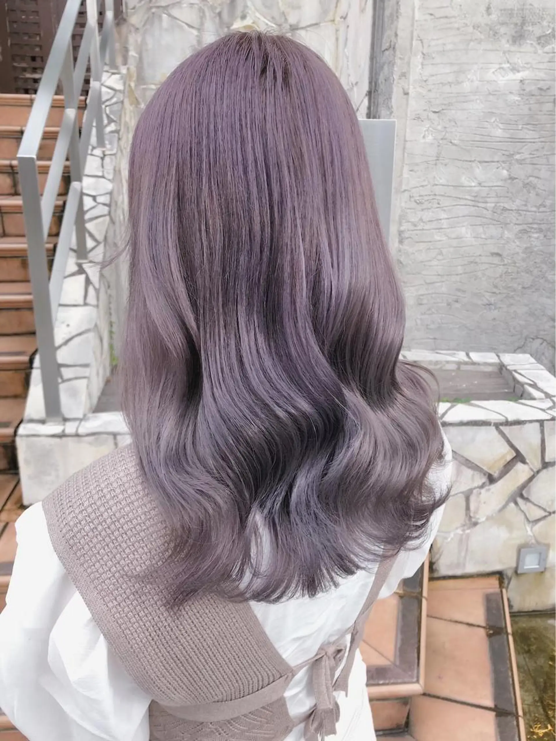 ロング ハイトーン×エクステ 💞くるみのヘアスタイル