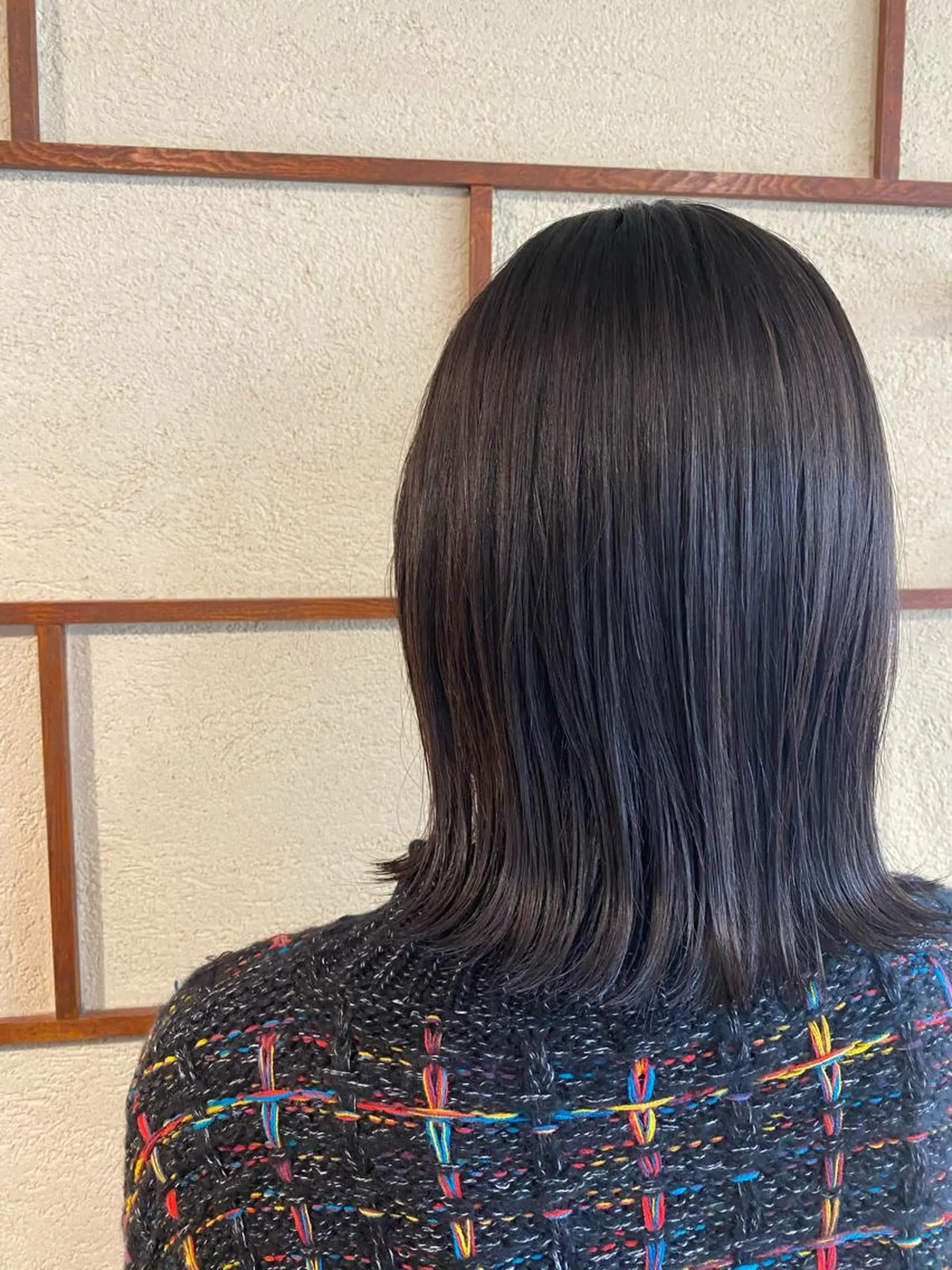 ミディアム 白井 雅美のヘアスタイル