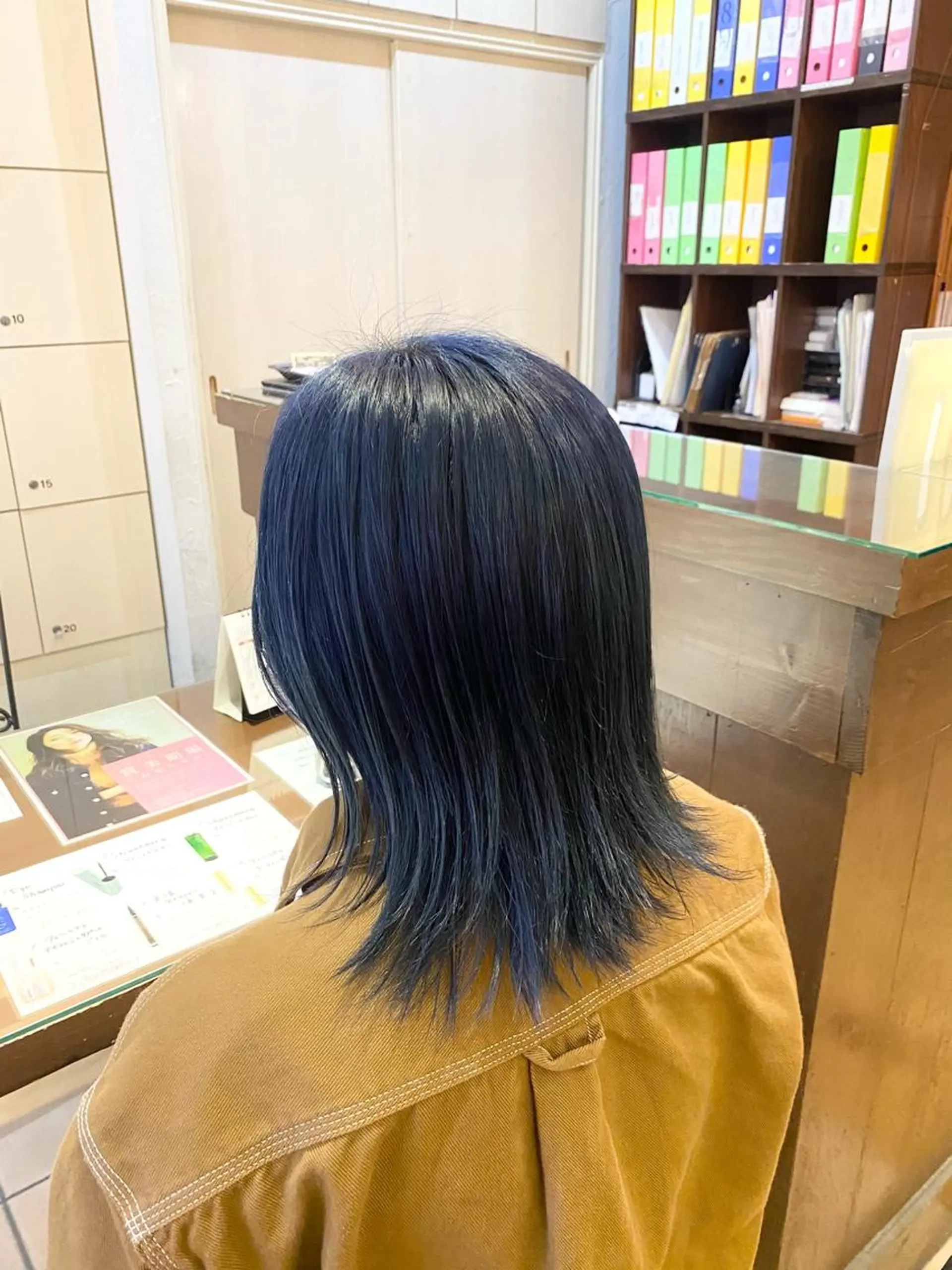 ミディアム 西岡 あつみ/ 堀江美容室のヘアスタイル