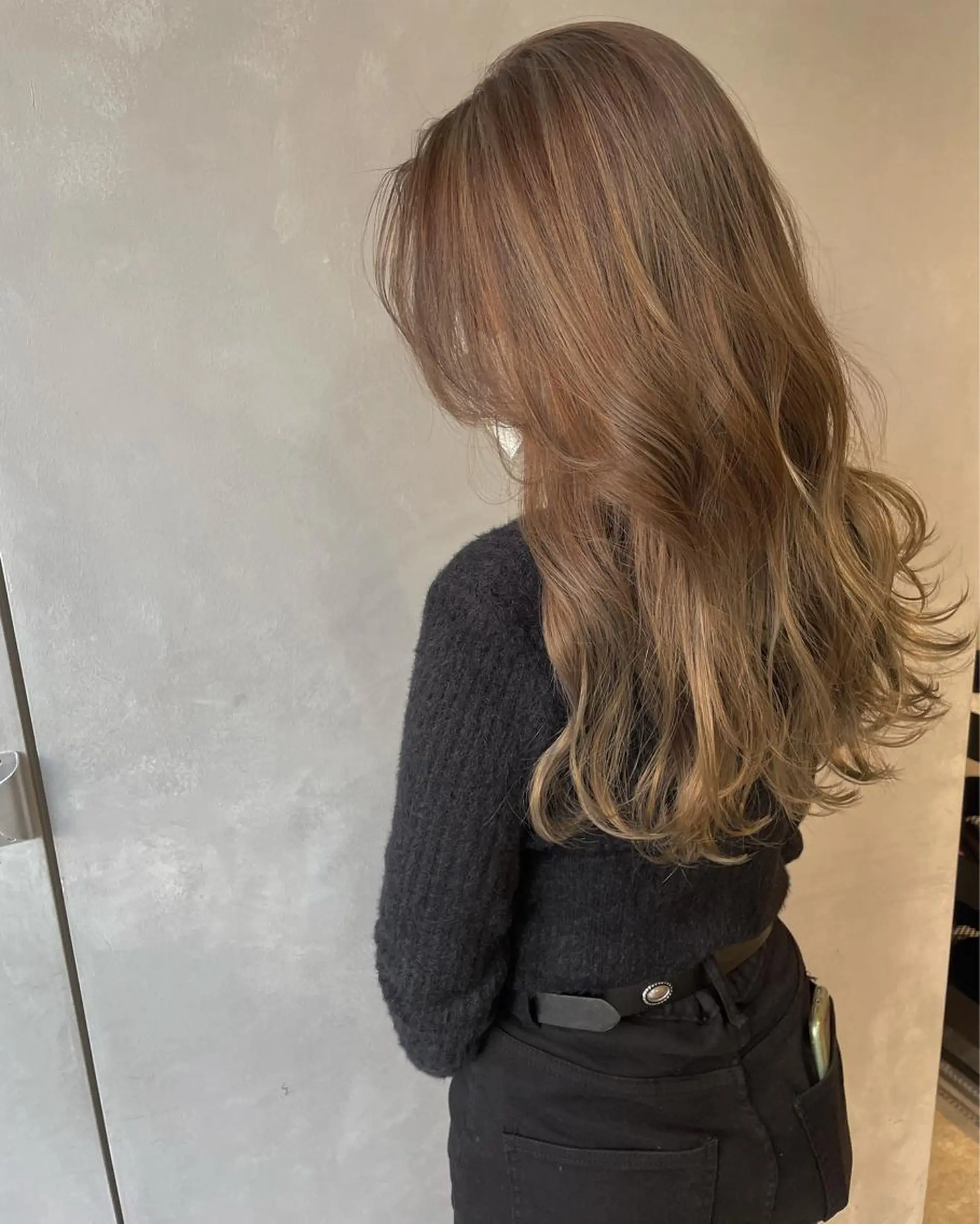 ロング ハイライト ヘアカラー LA.MIU★ Mayuのヘアスタイル