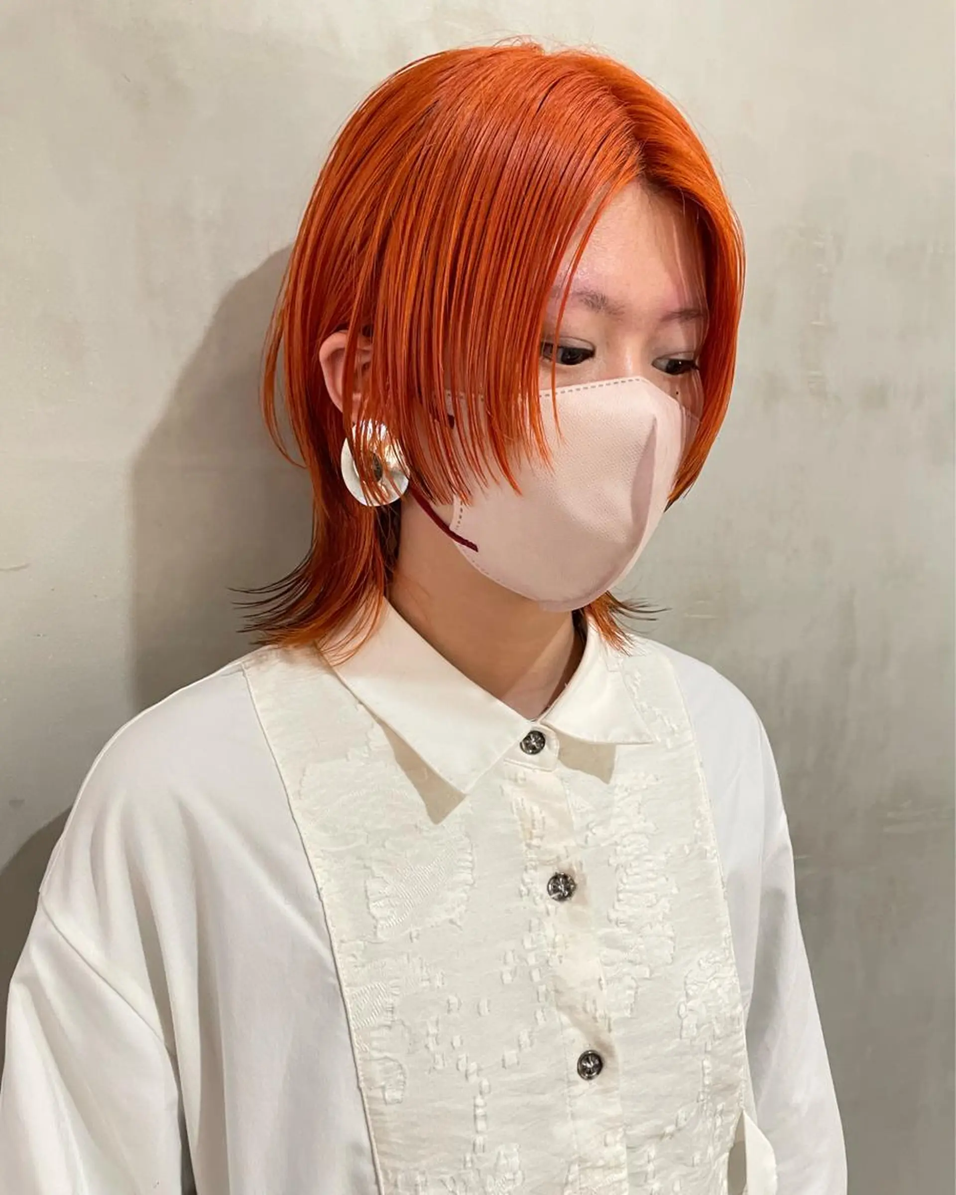 ショート カラー ヘアカラー トリートメント 優 作のヘアスタイル