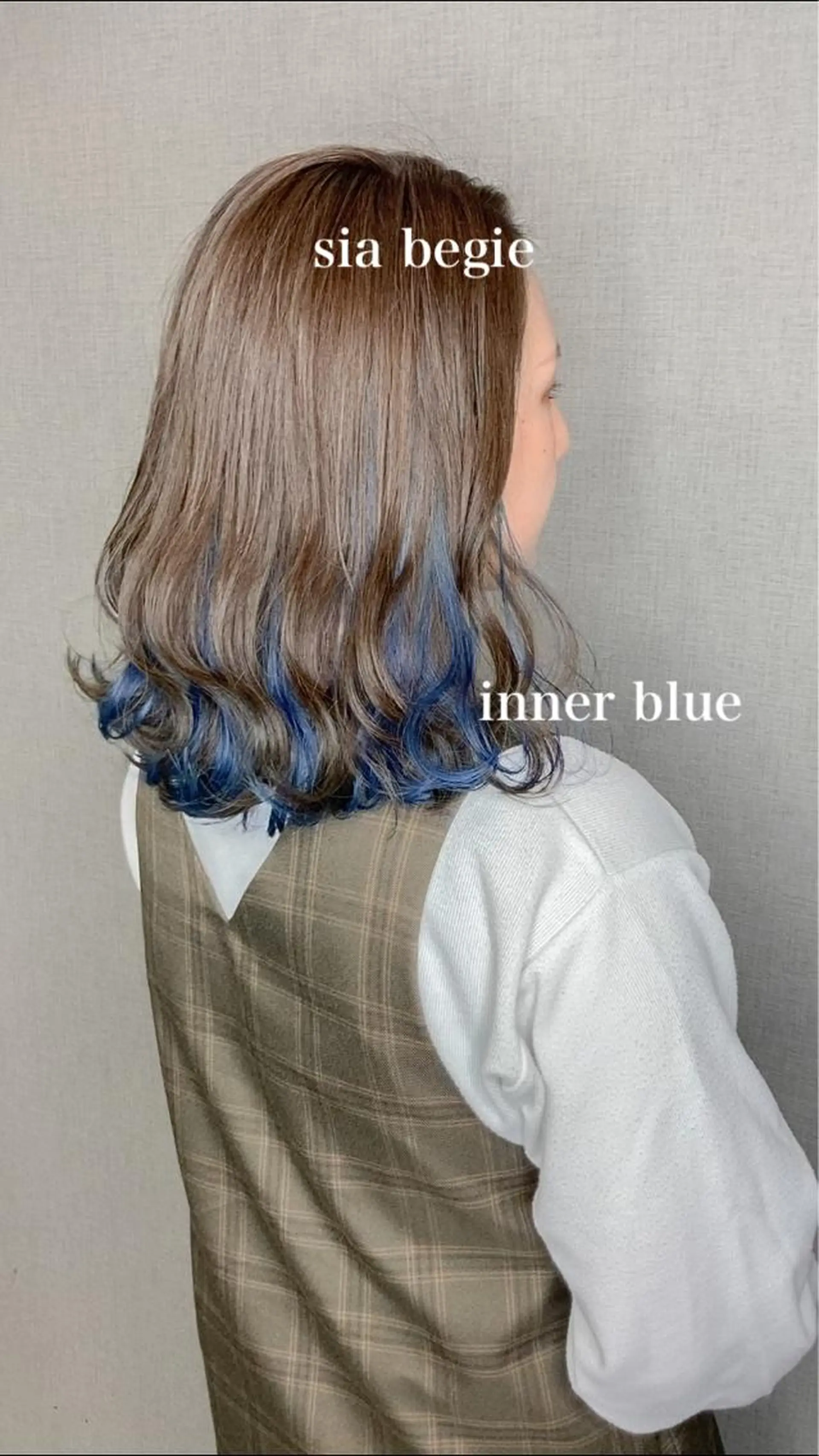 ミディアム カラー Selenehair 三条本店のヘアスタイル