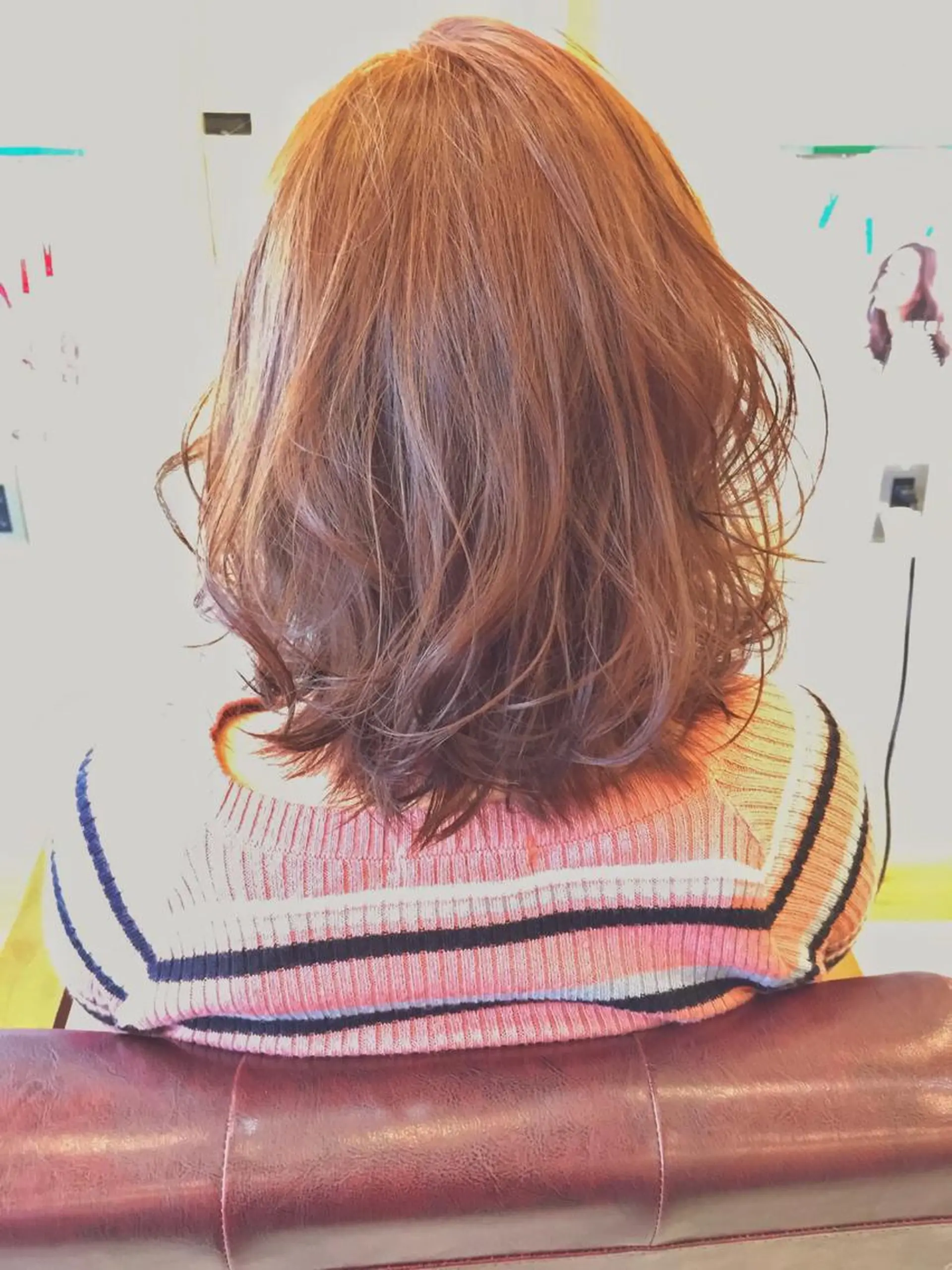 ミディアム カラー アッシュ ピンクカラー ピンクアッシュ Hair  Design  One Charme所属・鳴海 悠のその他イメージ