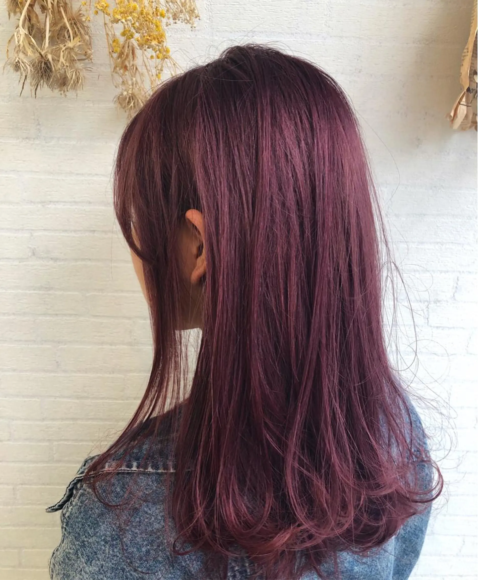 セミロング カラー ブリーチ インナーカラー👾 Chibiのヘアスタイル