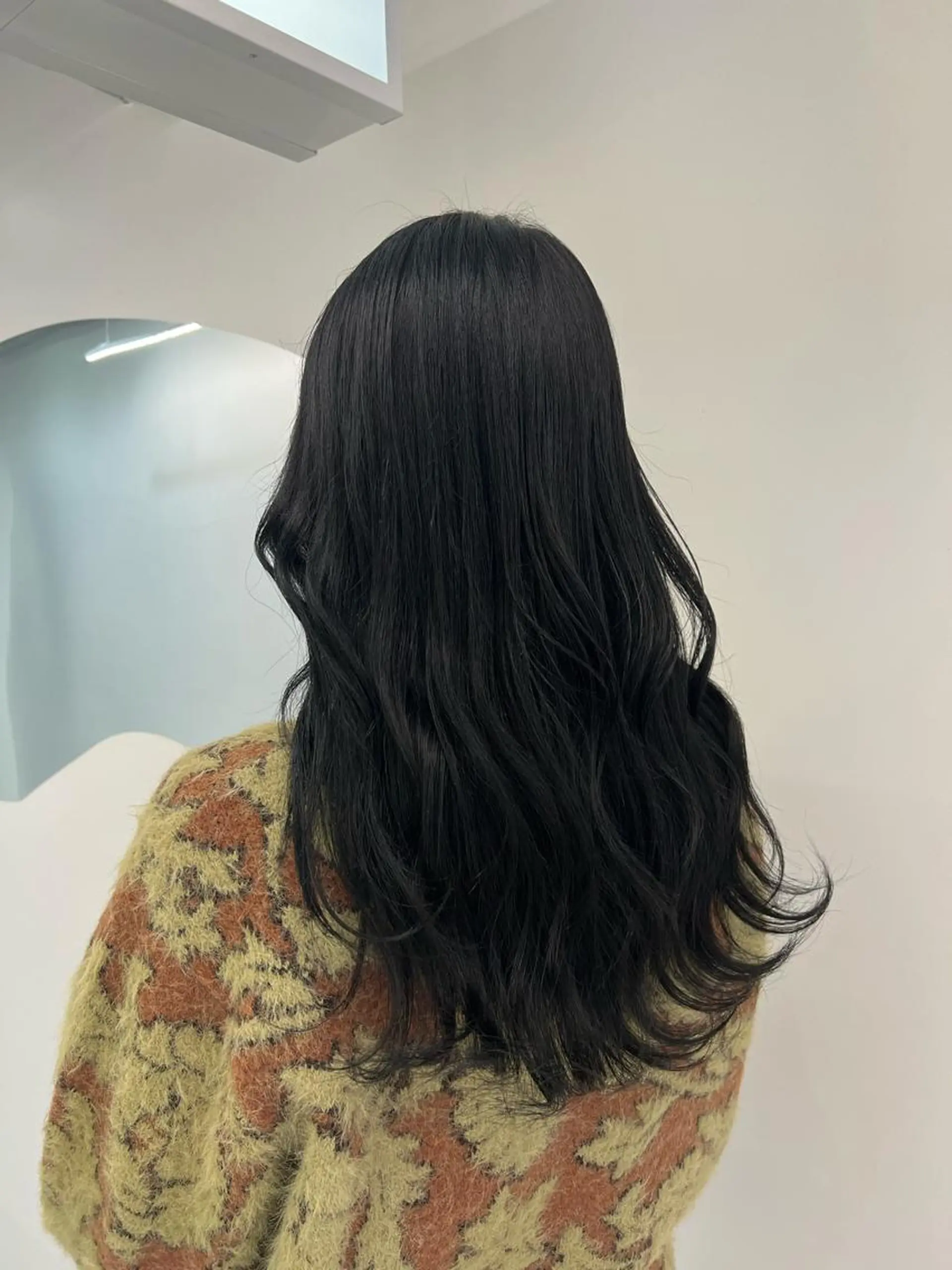 ロング カラー ヘアカラー 韓国ヘア☁️ mitsukiのヘアスタイル