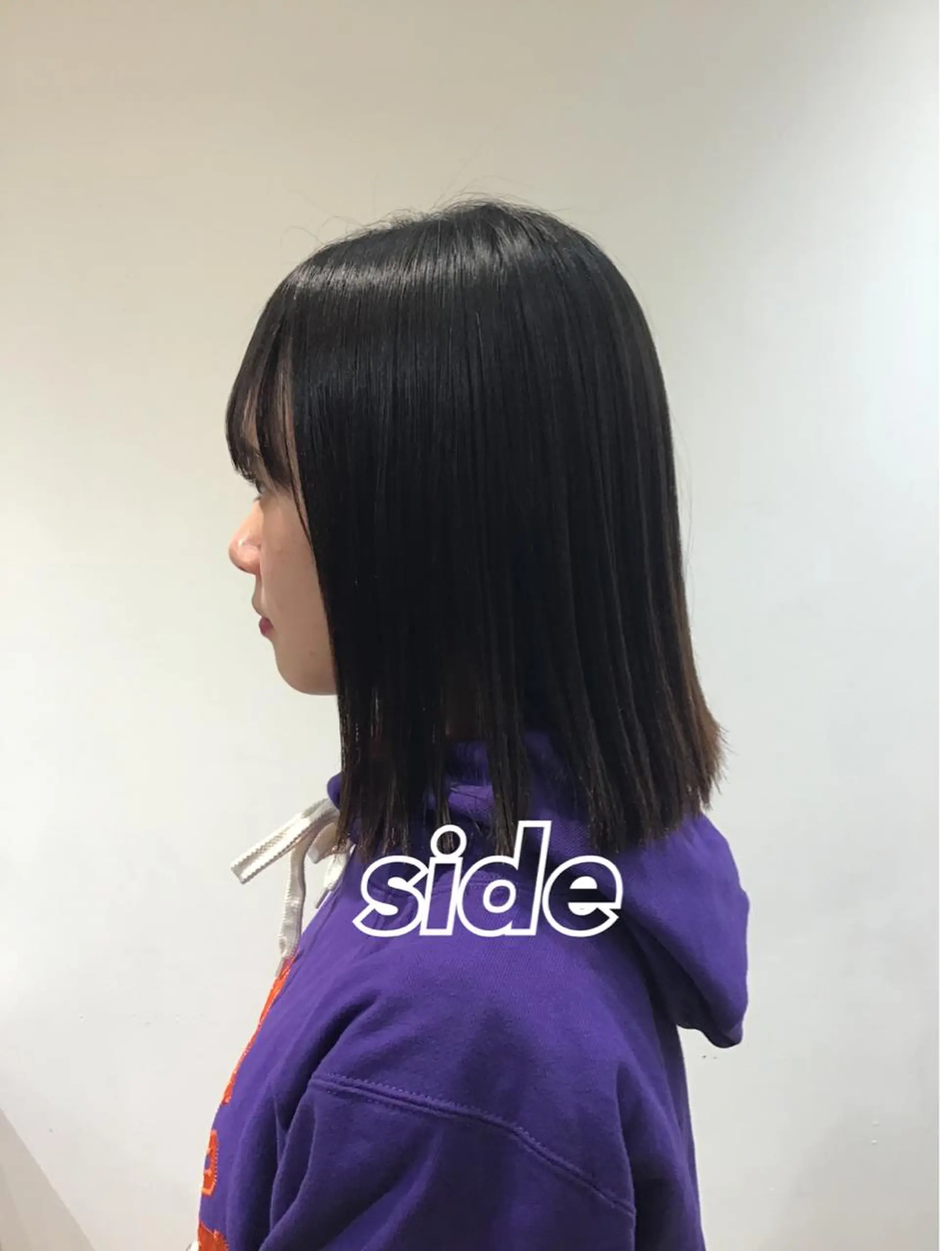 ミディアム 細沼 葵のヘアスタイル