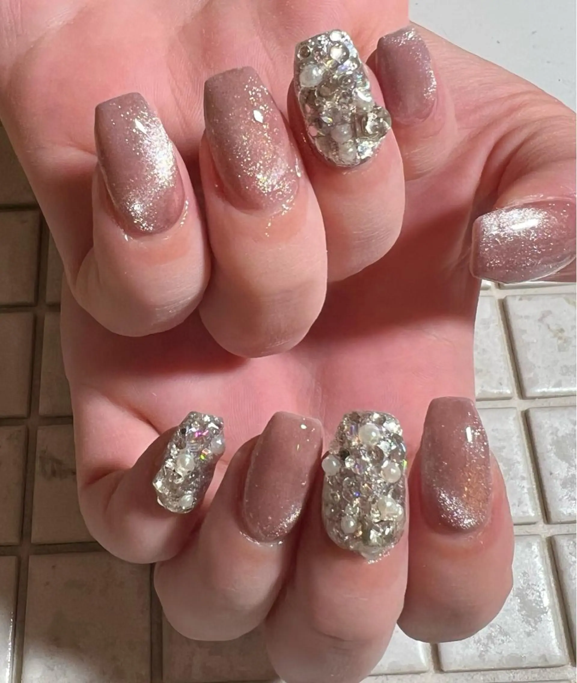 ネイル マグネットネイル ハンドネイル private salon mieのネイルデザイン