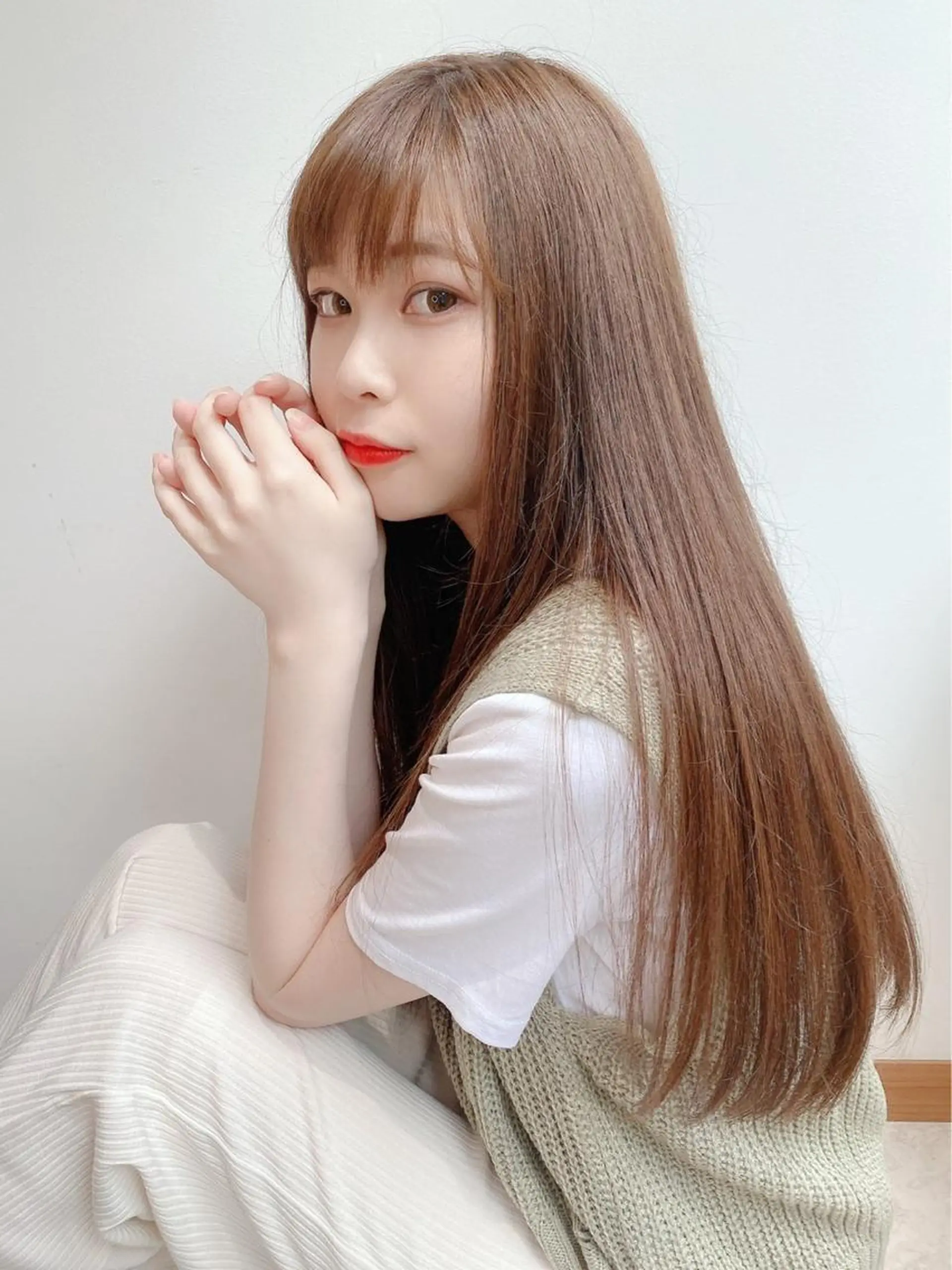 ロング トリートメント ヘッドスパ 岩井 佑城のヘアスタイル