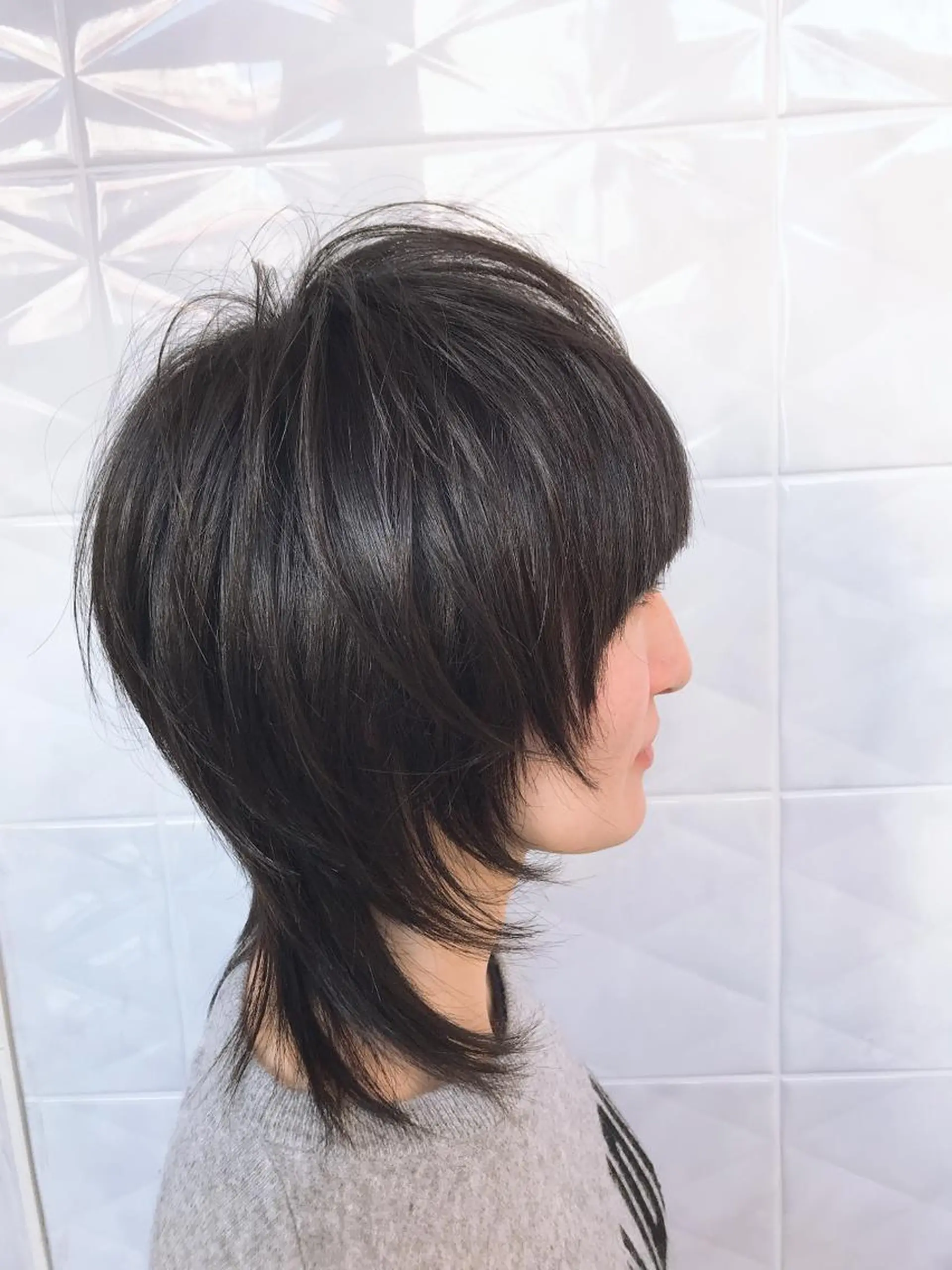 ショート ウルフカット カット トリートメント 💗艶×髪改善カラー 特化💗AYAKIのヘアスタイル