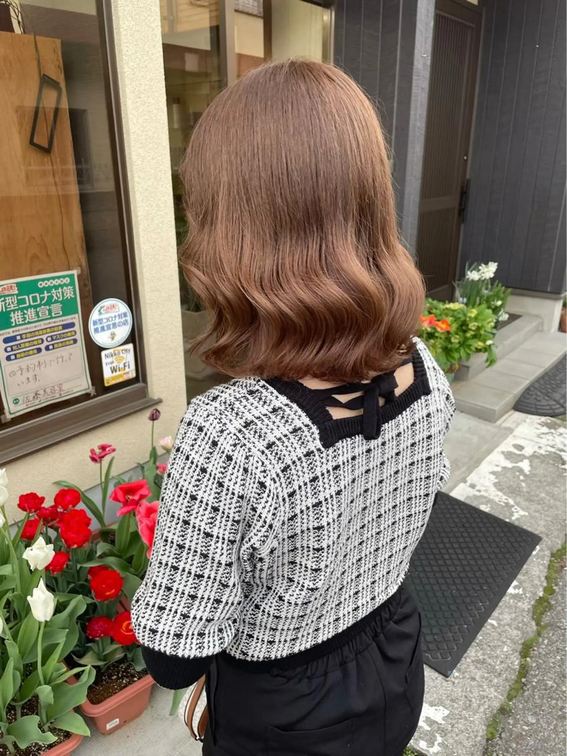 ミディアム カラー メンズ🌈パーマ💎 MIYUのヘアスタイル