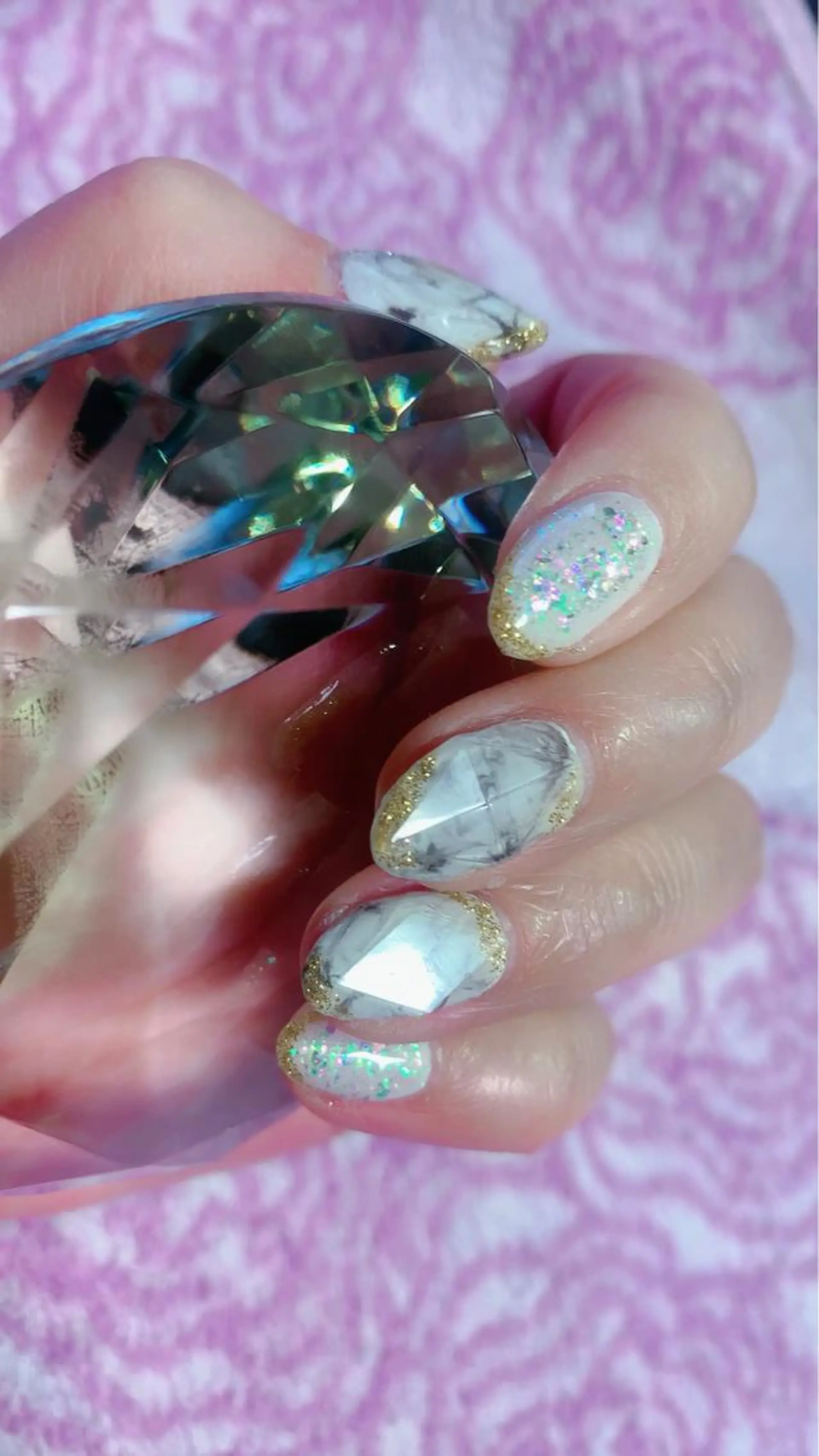 ネイル 大理石ネイル(マーブル) Salon.de. ViViのエステ・リラクイメージ