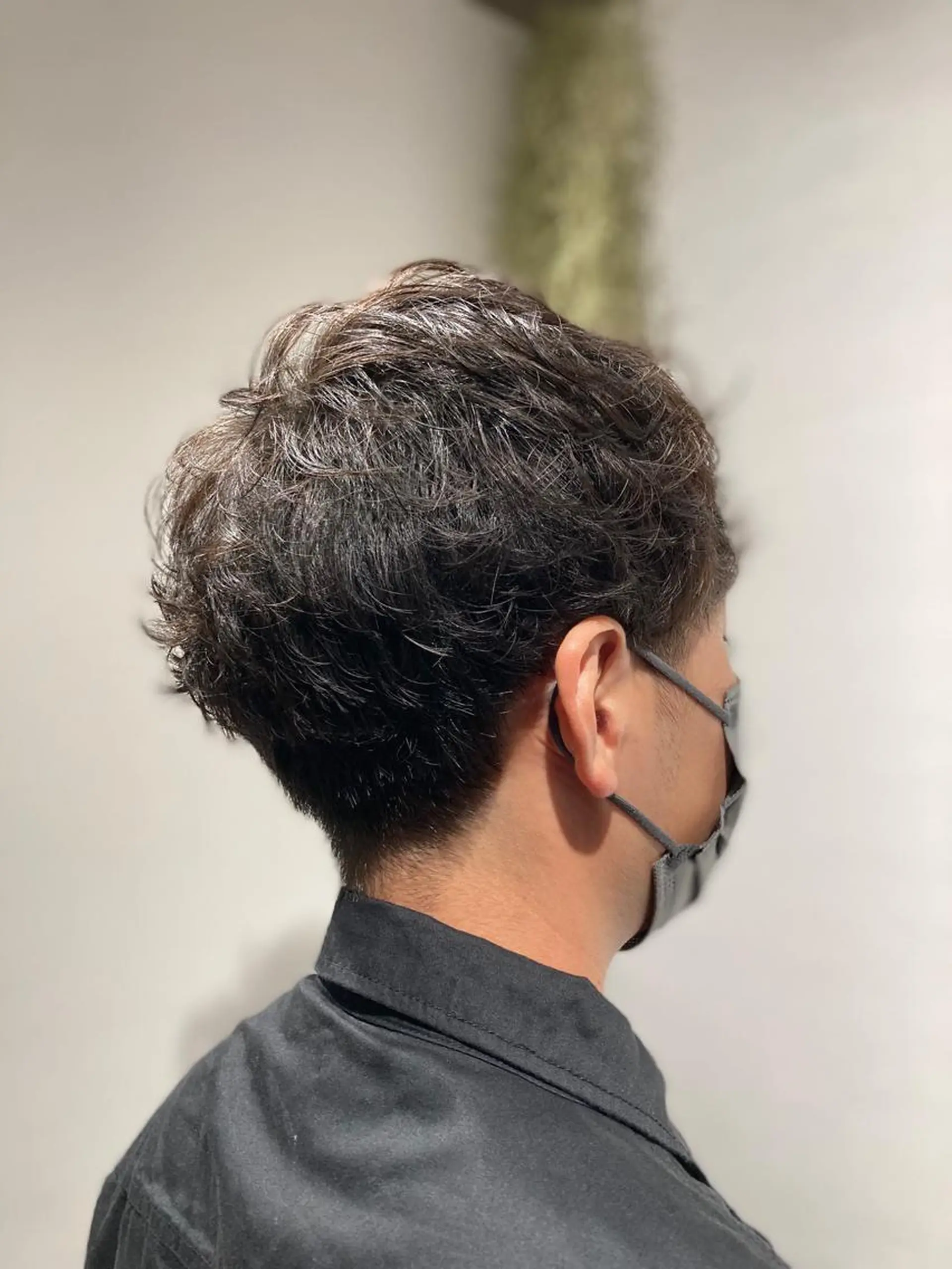 ショート パーマ カット パーマ メンズ特化💥荻窪 No.1柴田憲秀のヘアスタイル