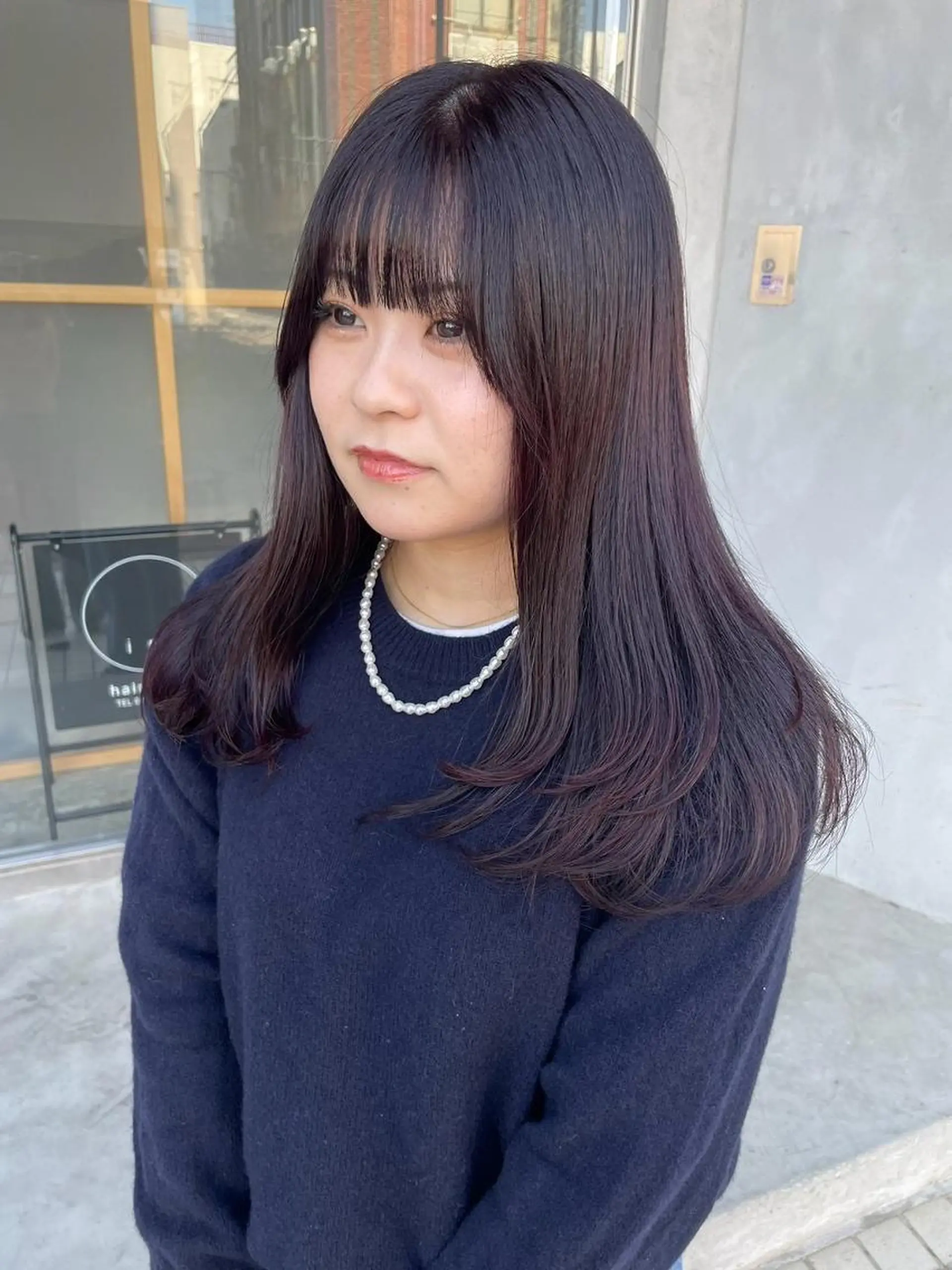 カラー ロング カット ヘアカラー アイカ🩰 in./イン熊谷のヘアスタイル