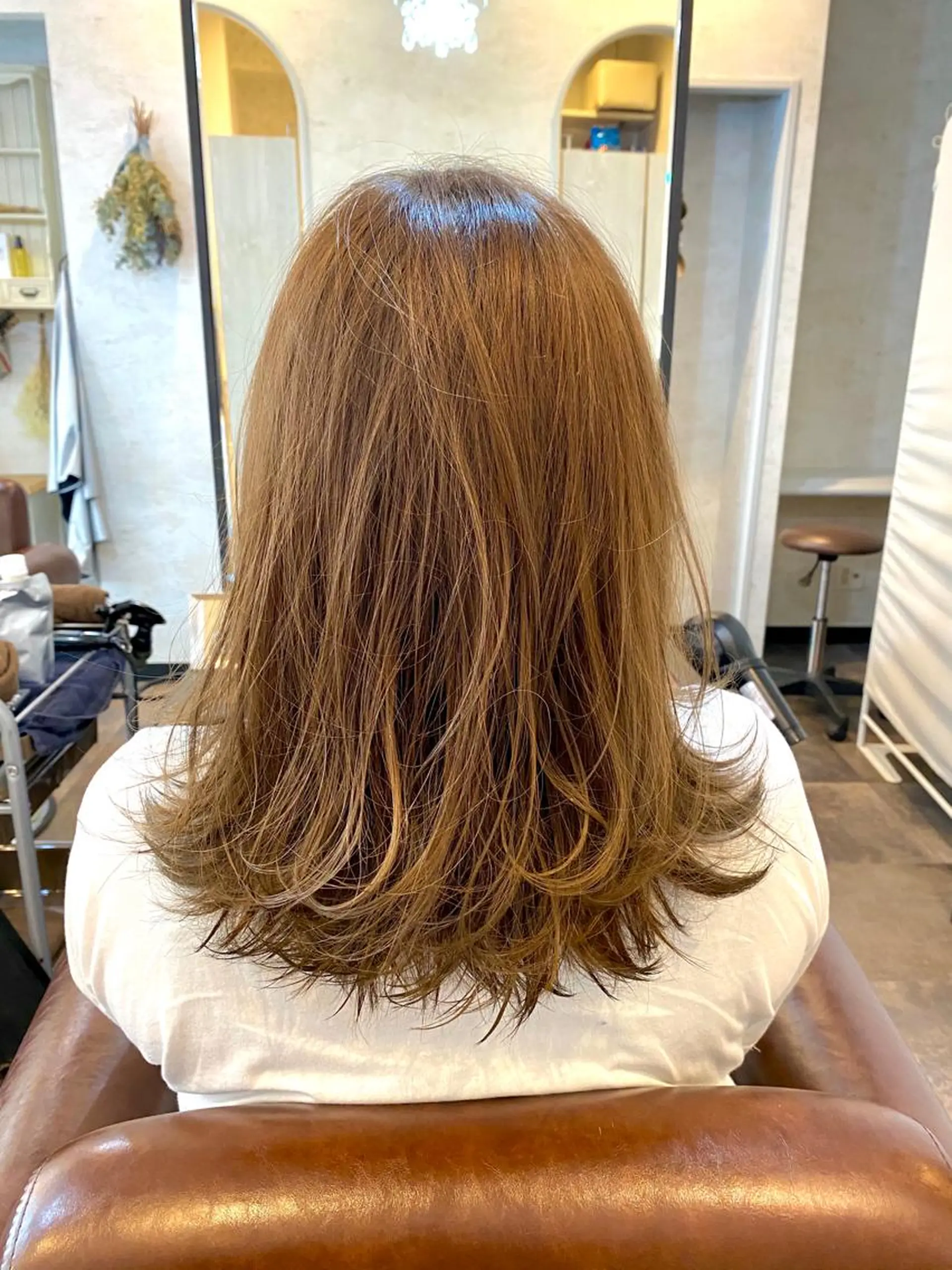 セミロング カット ヘアカラー トリートメント エリュ所属・⭐️ショート⭐️美髪 矯正⭐️水口陸のヘアスタイル