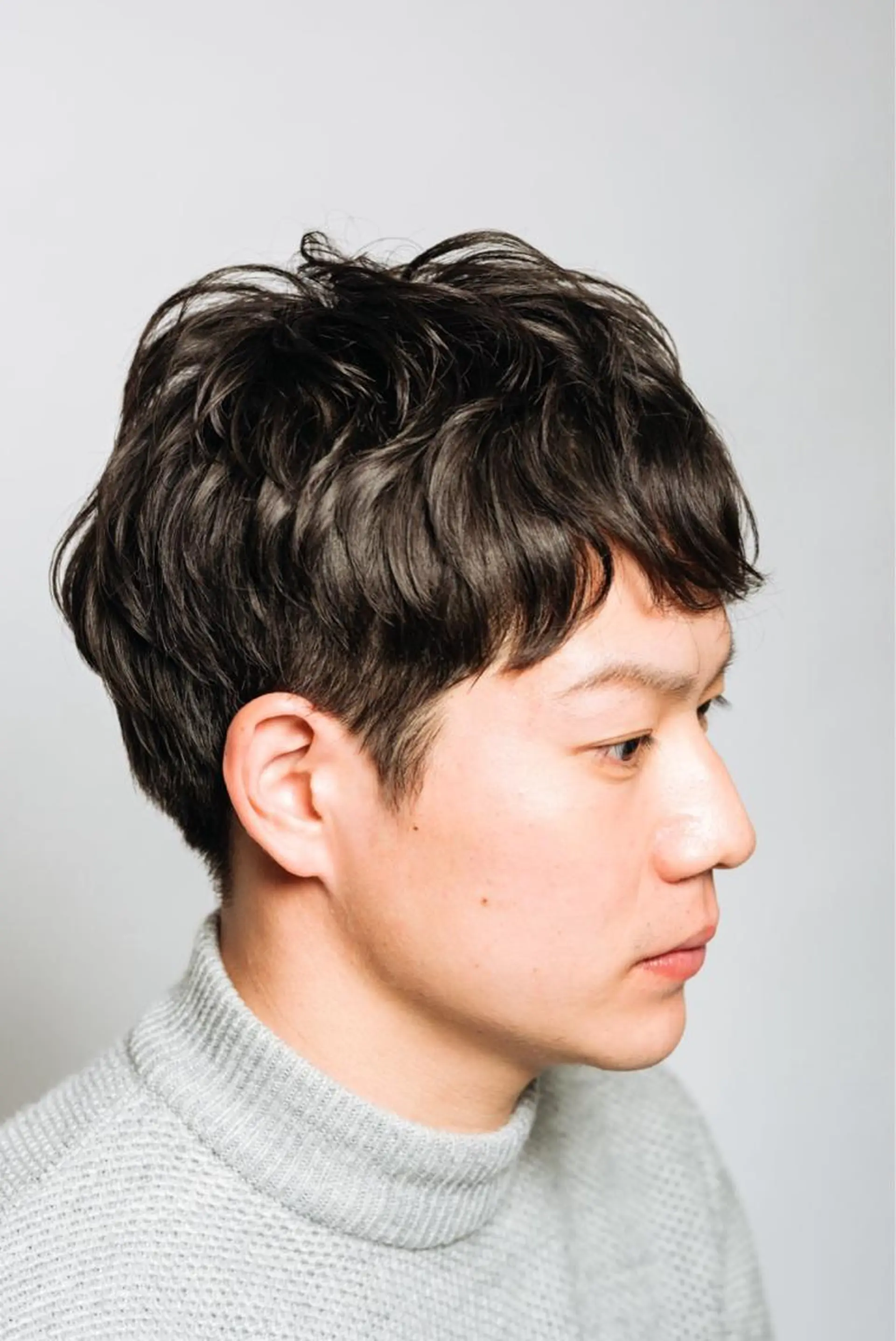 ショート パーマ メンズ カット パーマ COEUR所属・山下 襟華のヘアスタイル