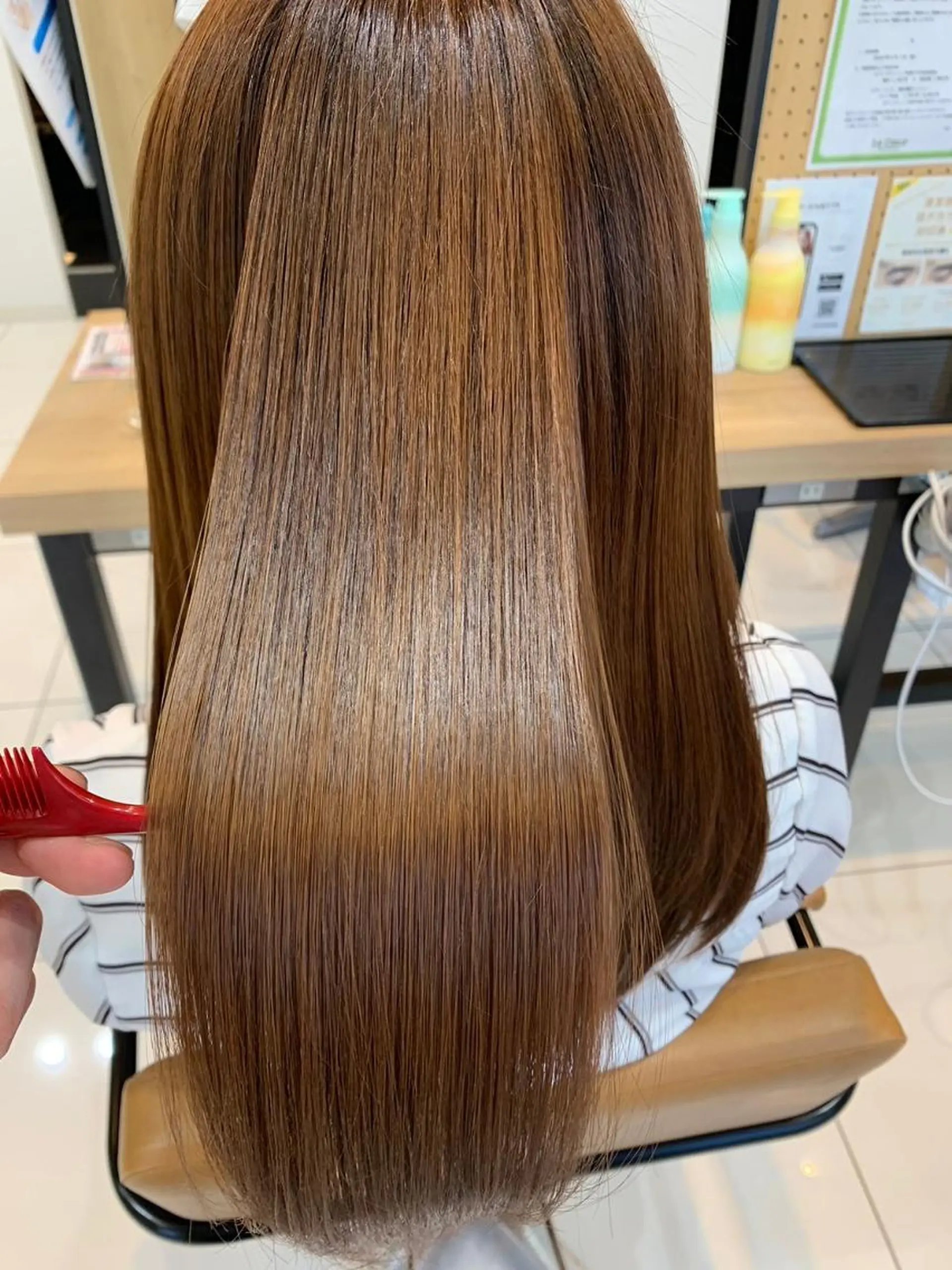 ロング ルクール柏崎店　丸山 愛子のヘアスタイル