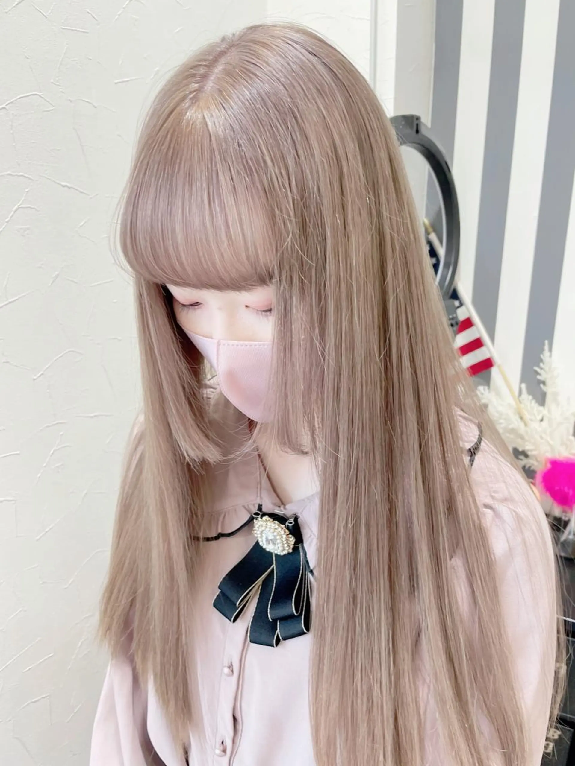 ロング カラー カット ヘアカラー トリートメント ARISA🦋推し・ アニメカラー/派手髪のヘアスタイル
