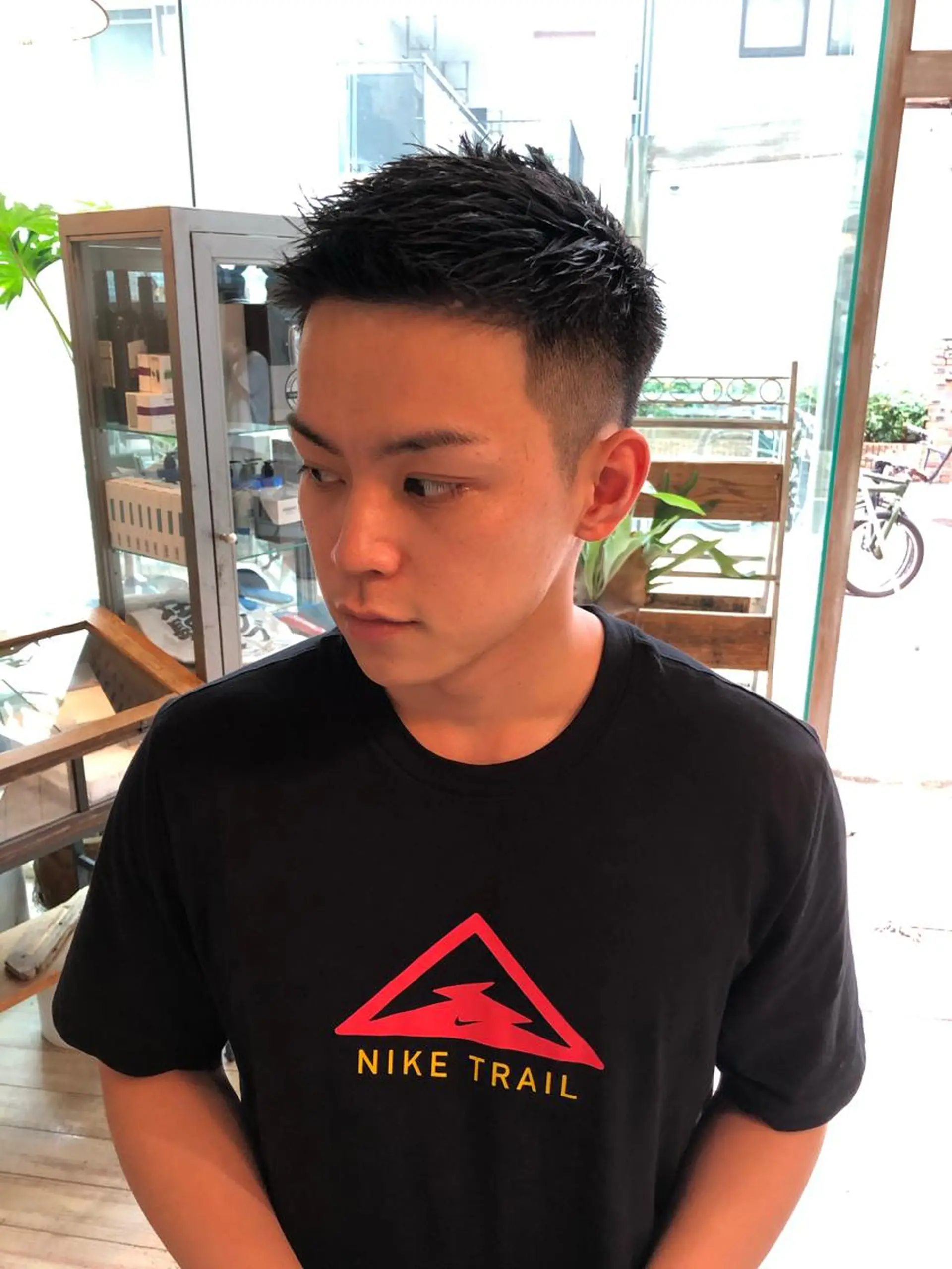 ショート カラー メンズ BRUNTJET所属・MAEDA MADOKAのヘアスタイル