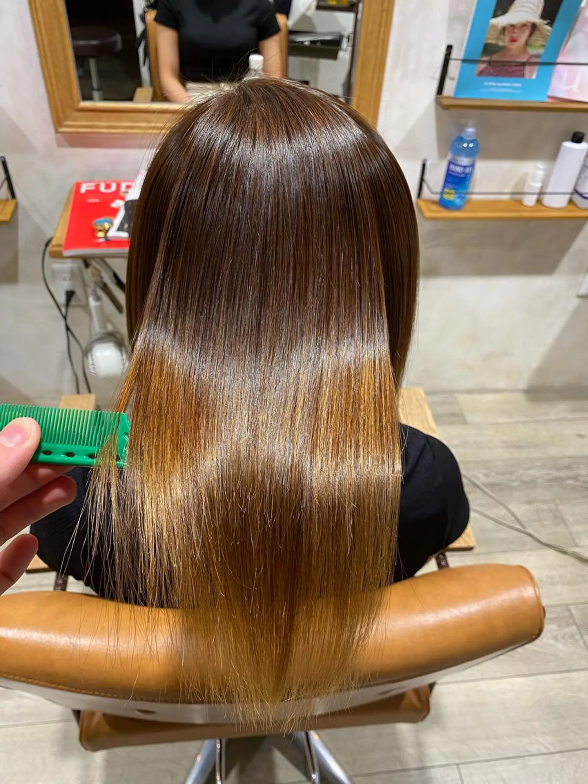 カラー パーマ メンズ 縮毛矯正 安部 真輝のヘアスタイル