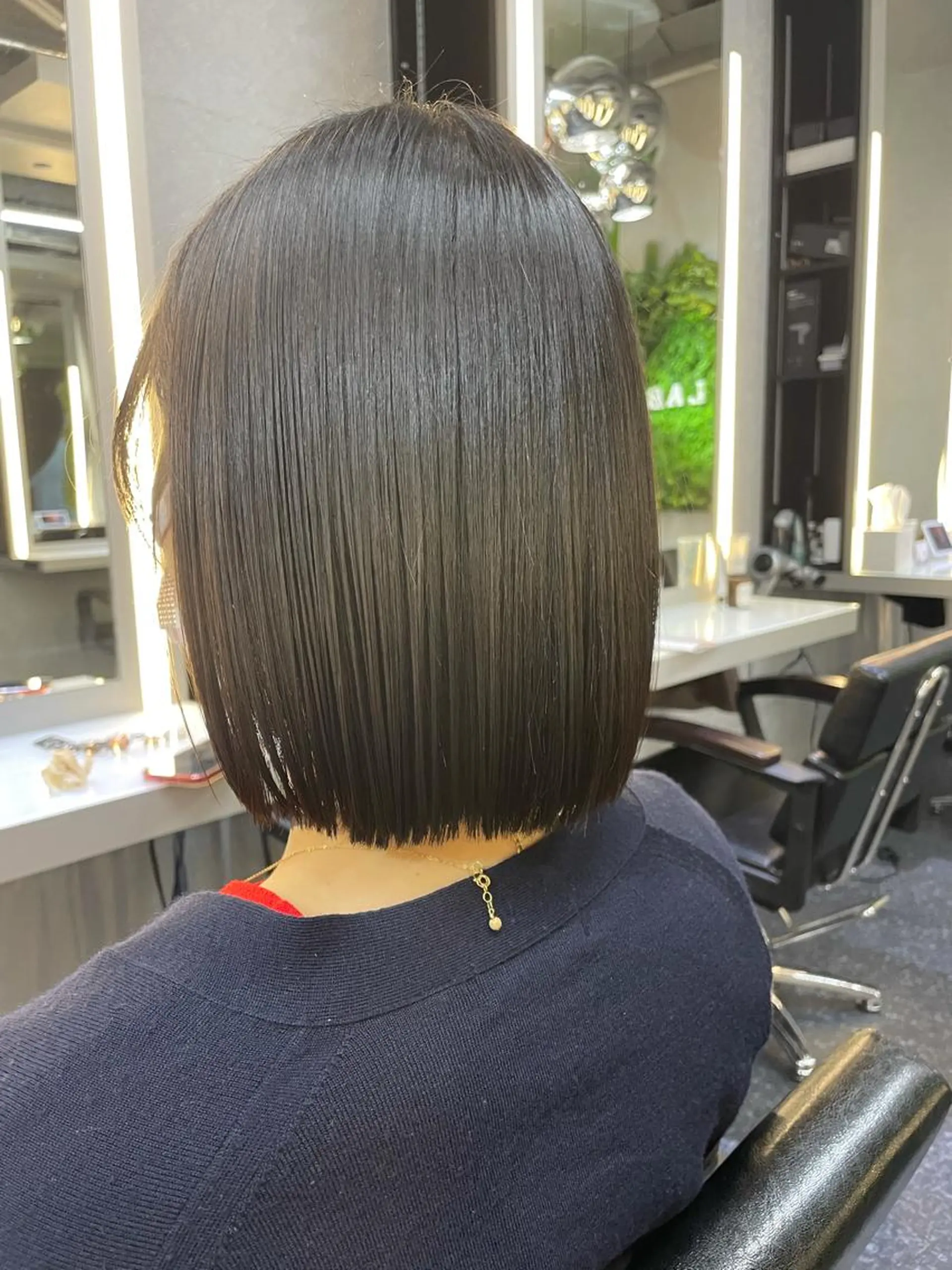 ショート 外ハネヘア カット hair salon Lihina所属・韓国ヘア🇰🇷 佐藤史奈のヘアスタイル