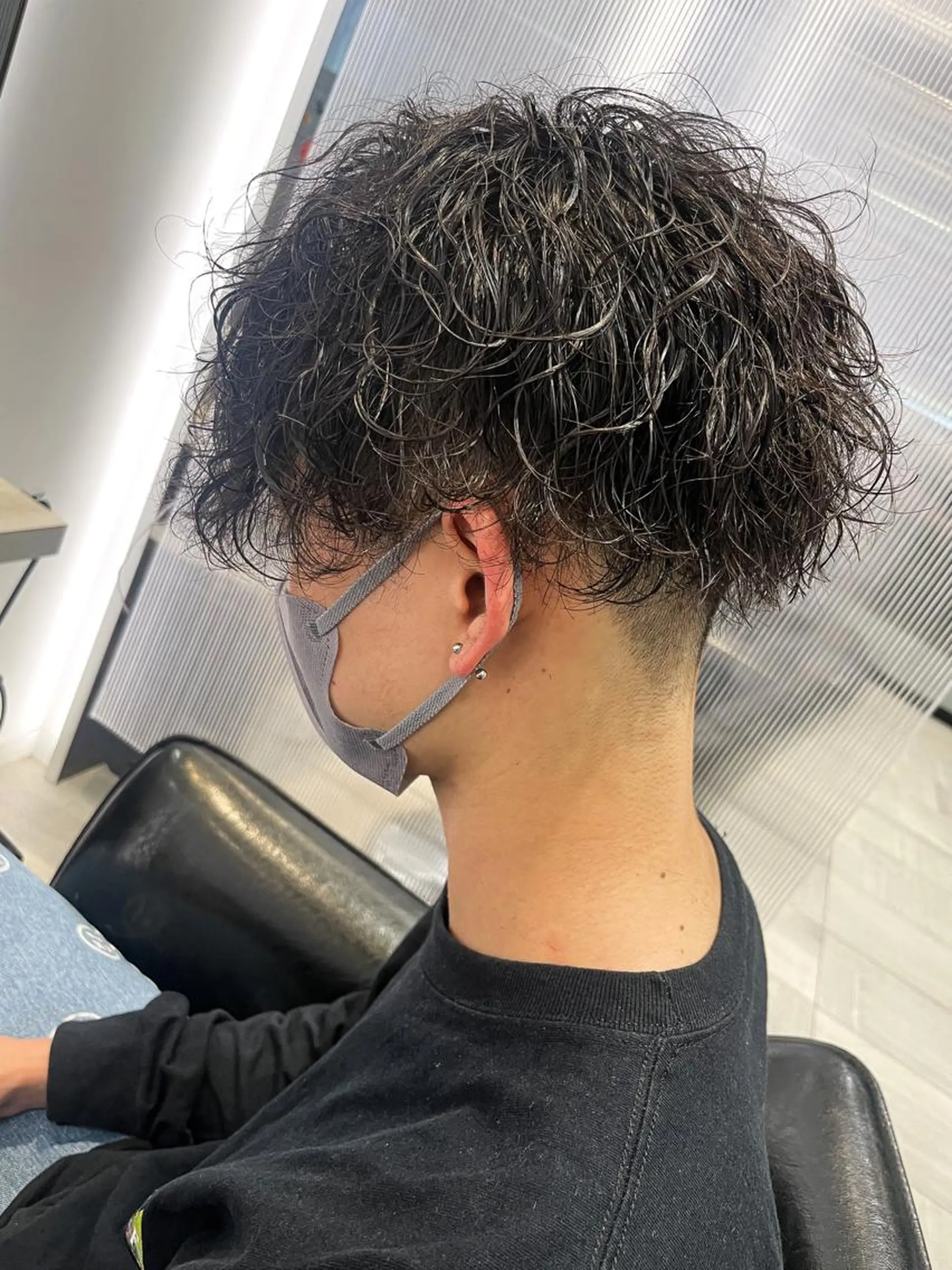 パーマ メンズ アースセンター南所属・大引 優のヘアスタイル