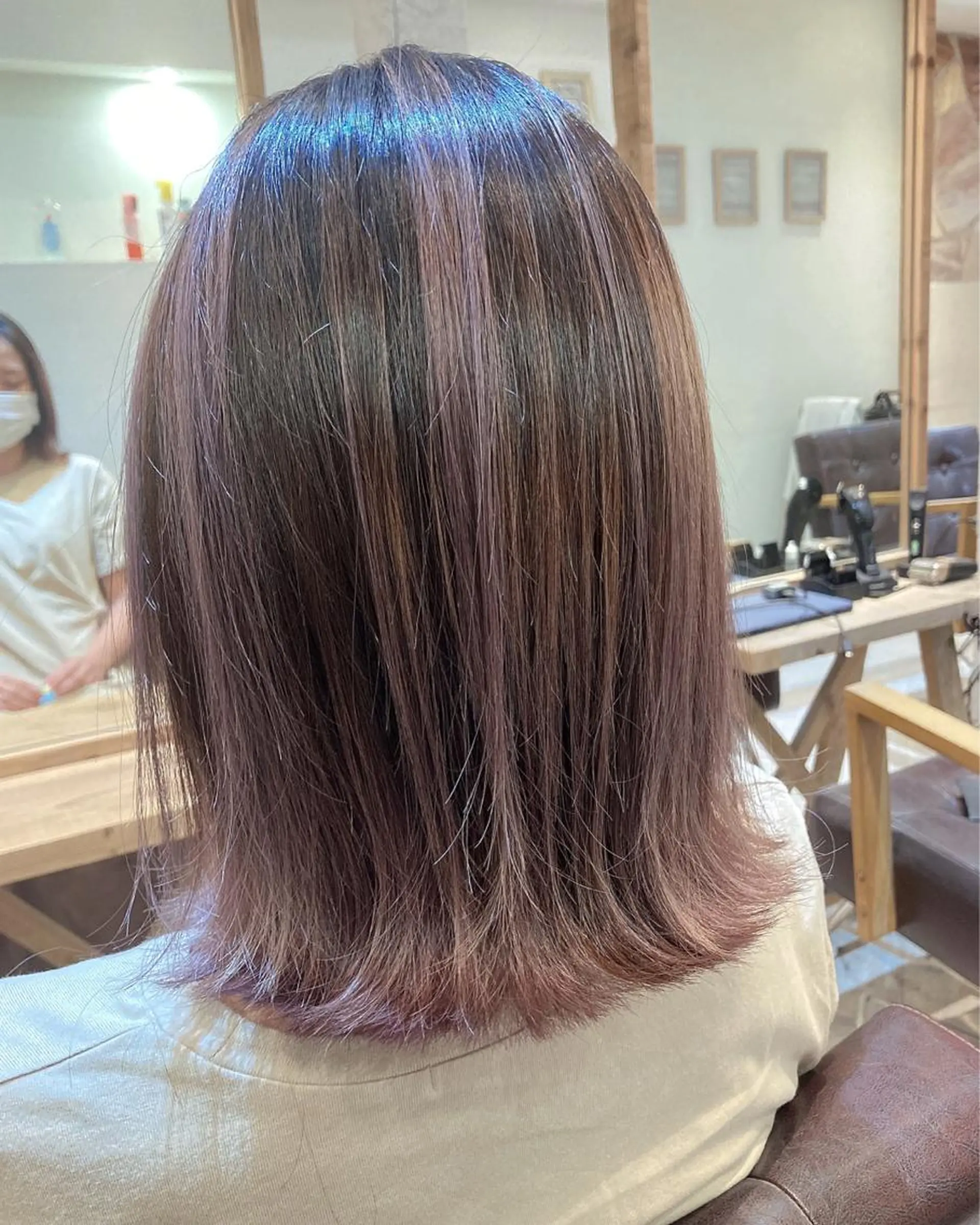 ミディアム カラー MERCI所属・マツモト コウダイのヘアスタイル