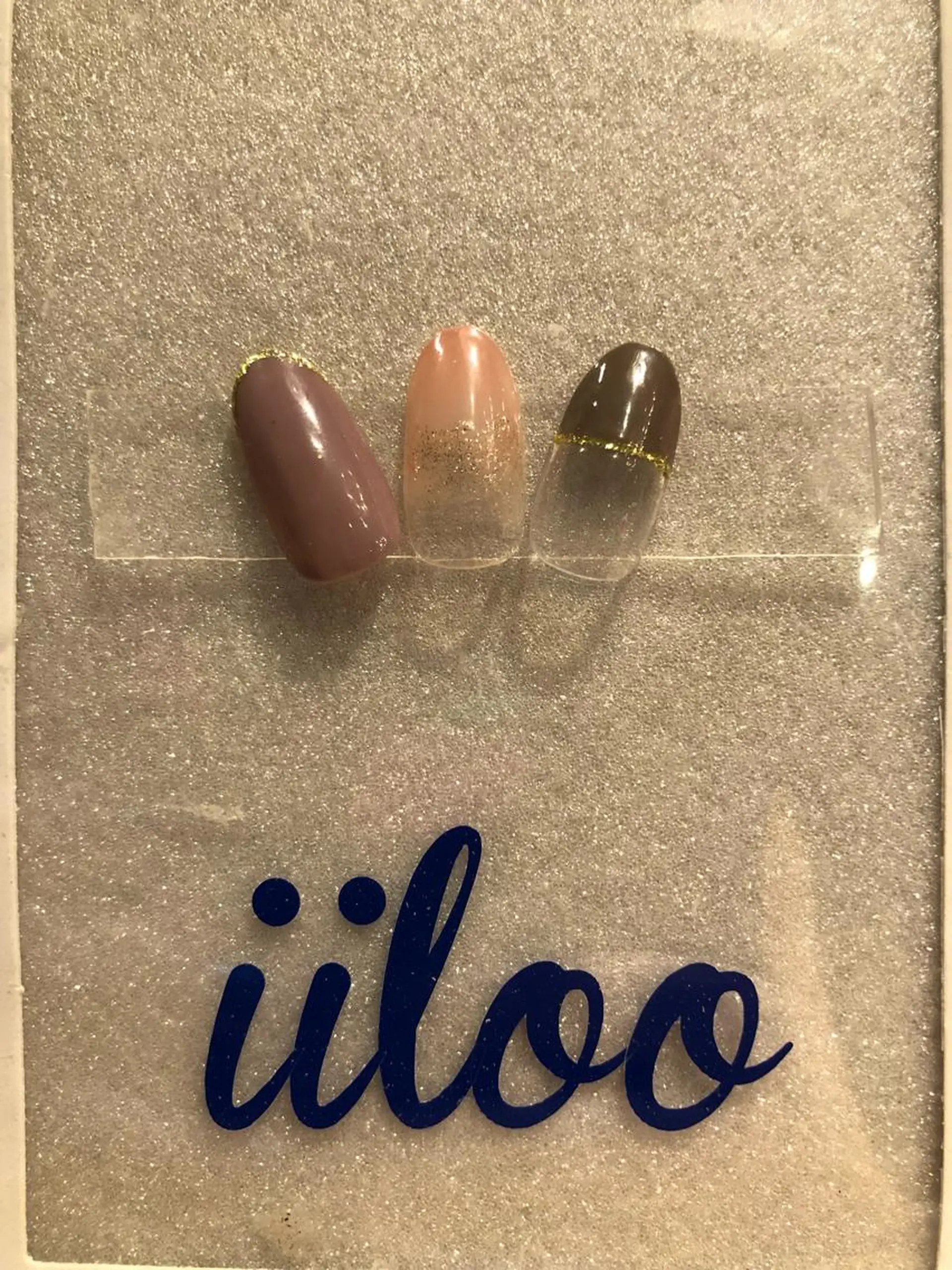 ネイル フットネイル iiloo aromaworksのネイルデザイン