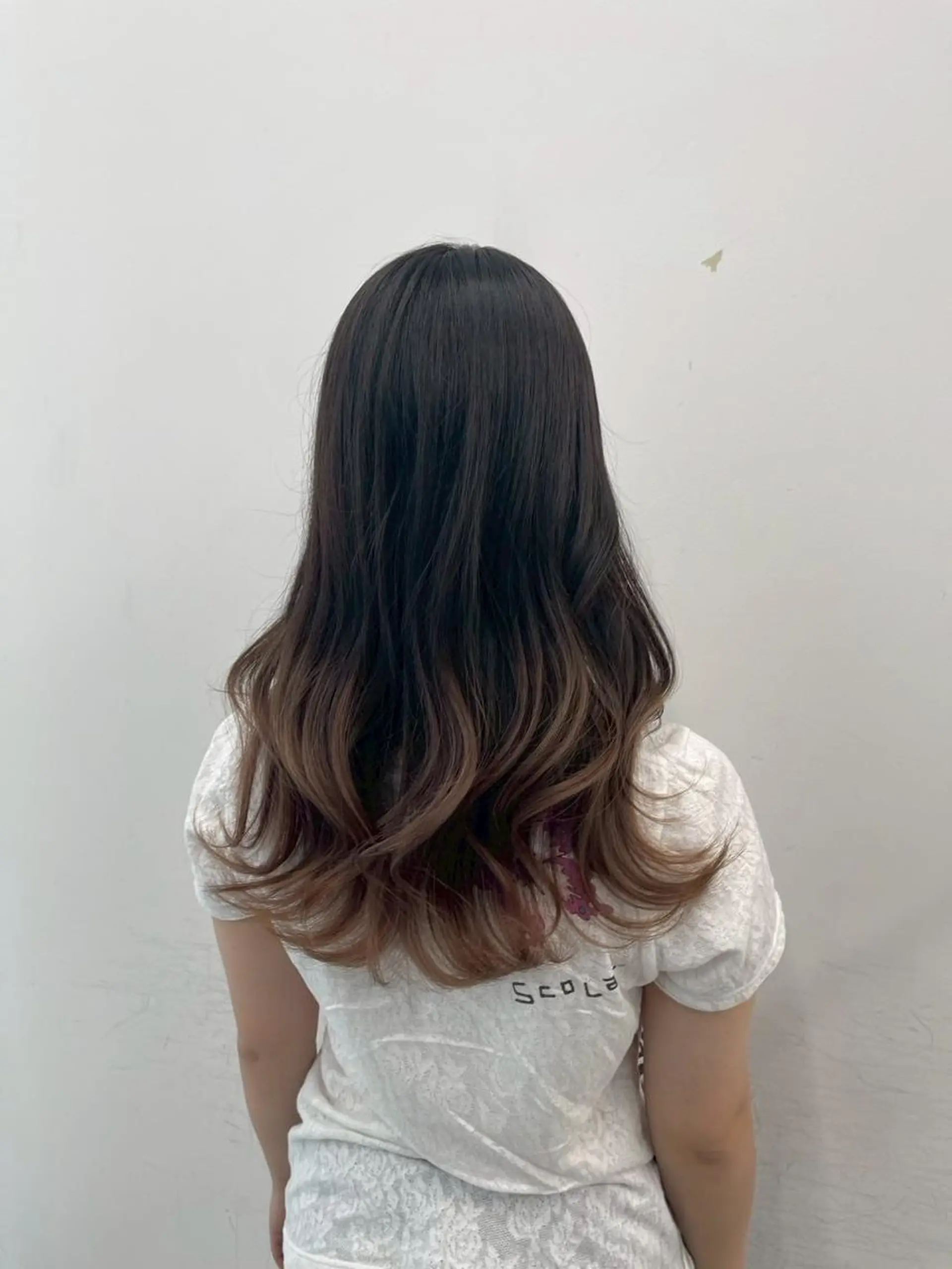 ロング カラー アディクシーカラー アッシュ ブルーカラー ダークアッシュ グレージュ 【公式】amble luxe池袋東口💛のヘアスタイル
