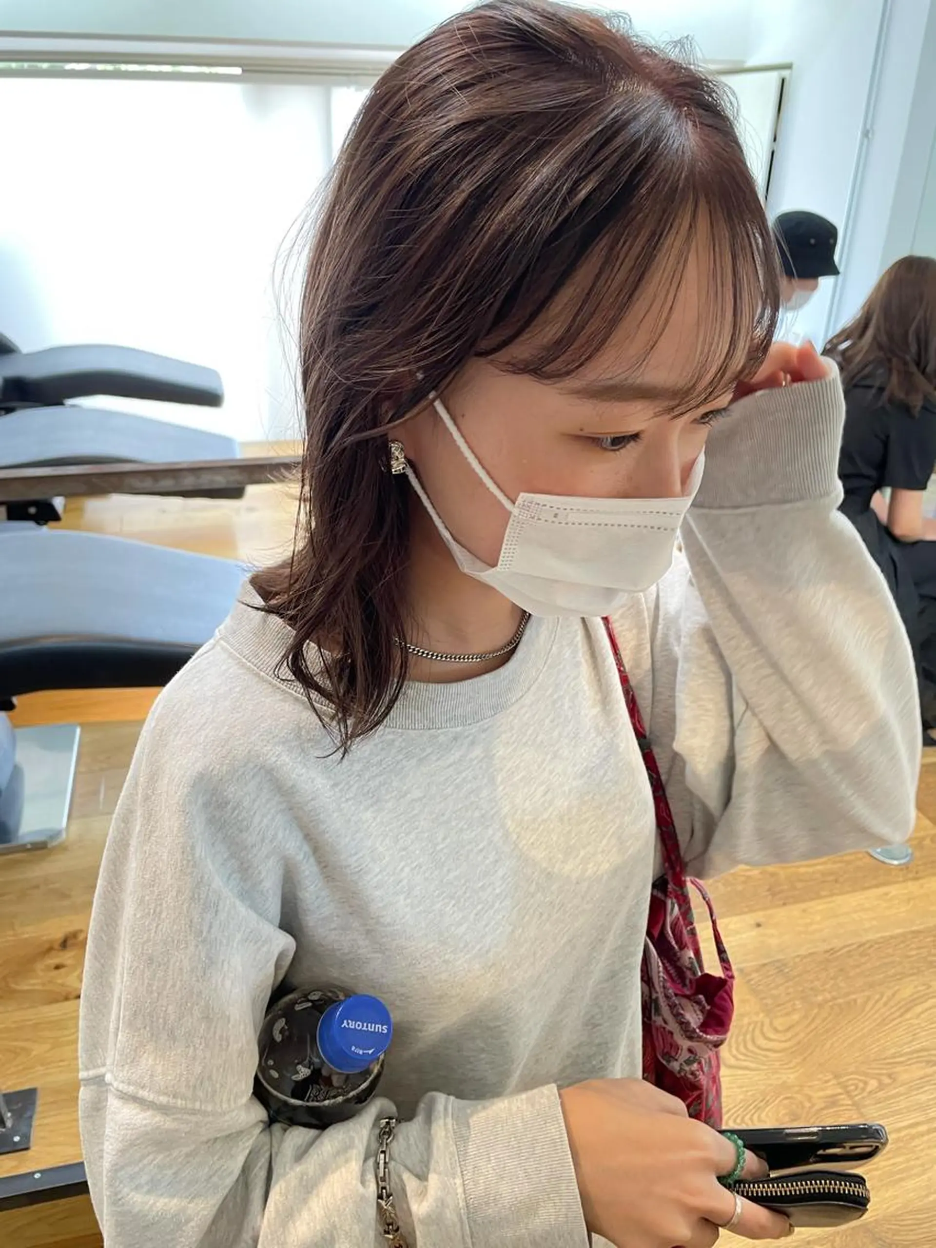 ミディアム カラー Go to day渋谷sol店所属・🟧オシャレ女子多数 アツシ🟧のヘアスタイル