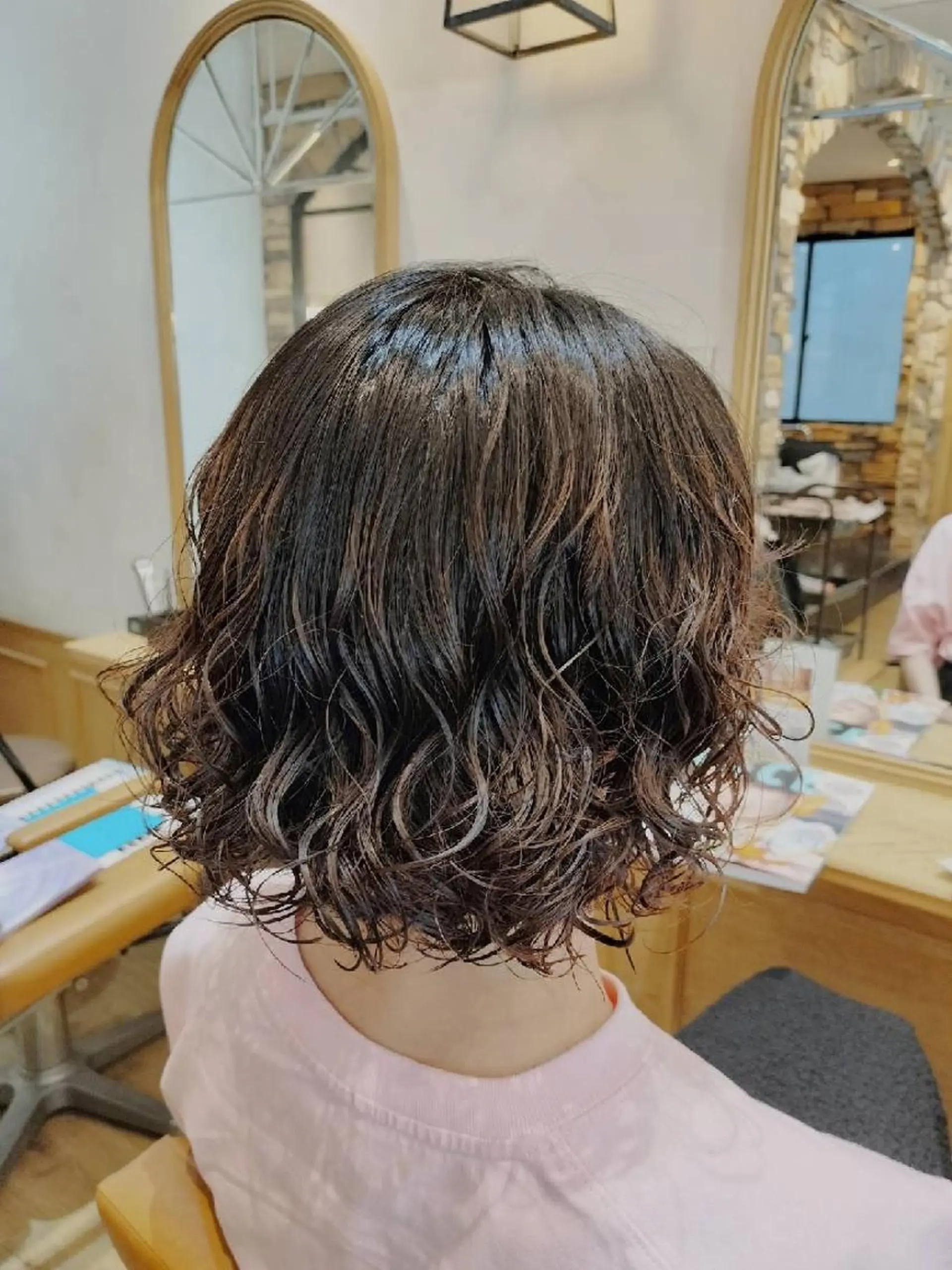 ミディアム パーマ カット パーマ Watanabe. cのヘアスタイル