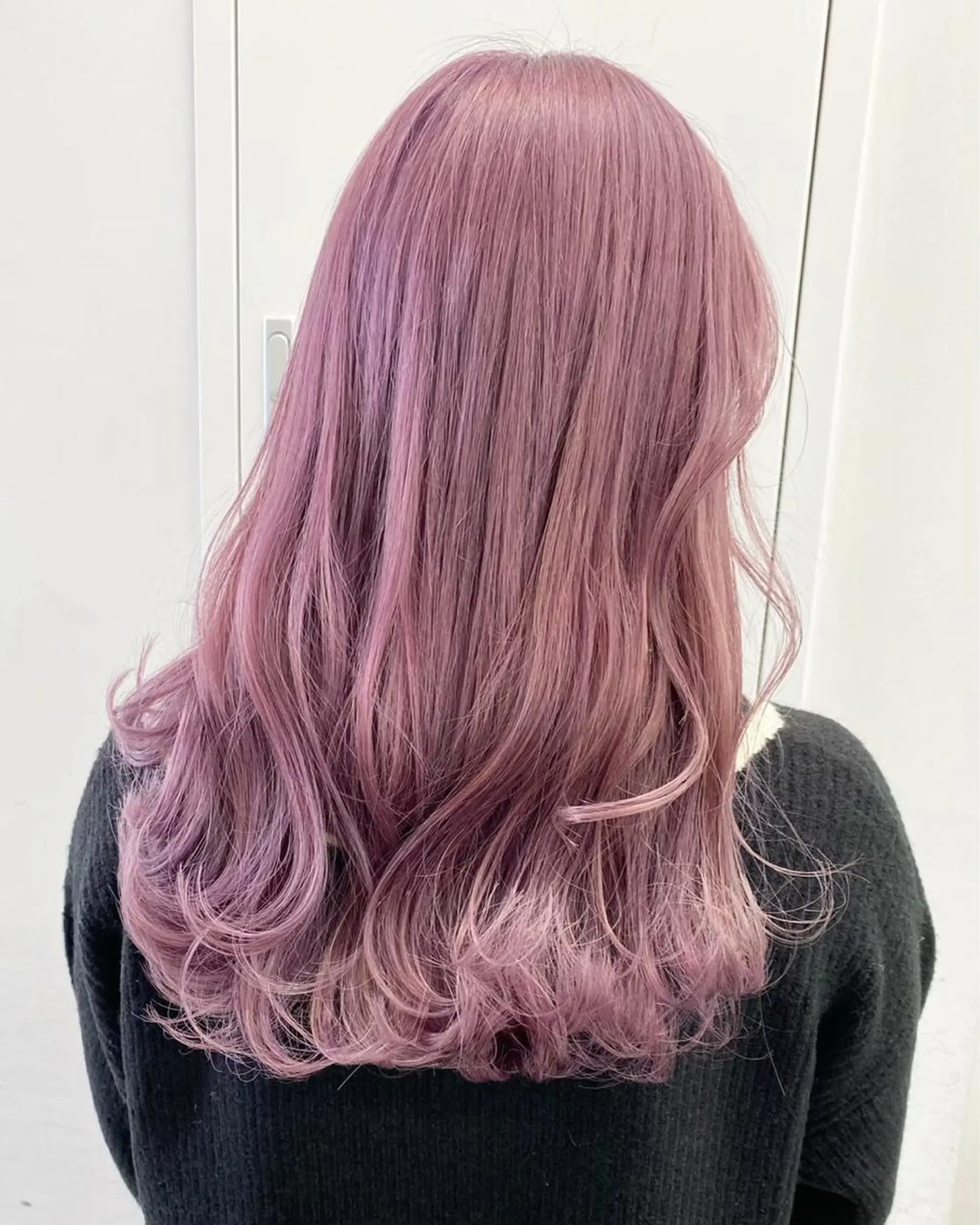 カラー ピンクカラー ✨無料！カット モデル募集✨夕貴のヘアスタイル
