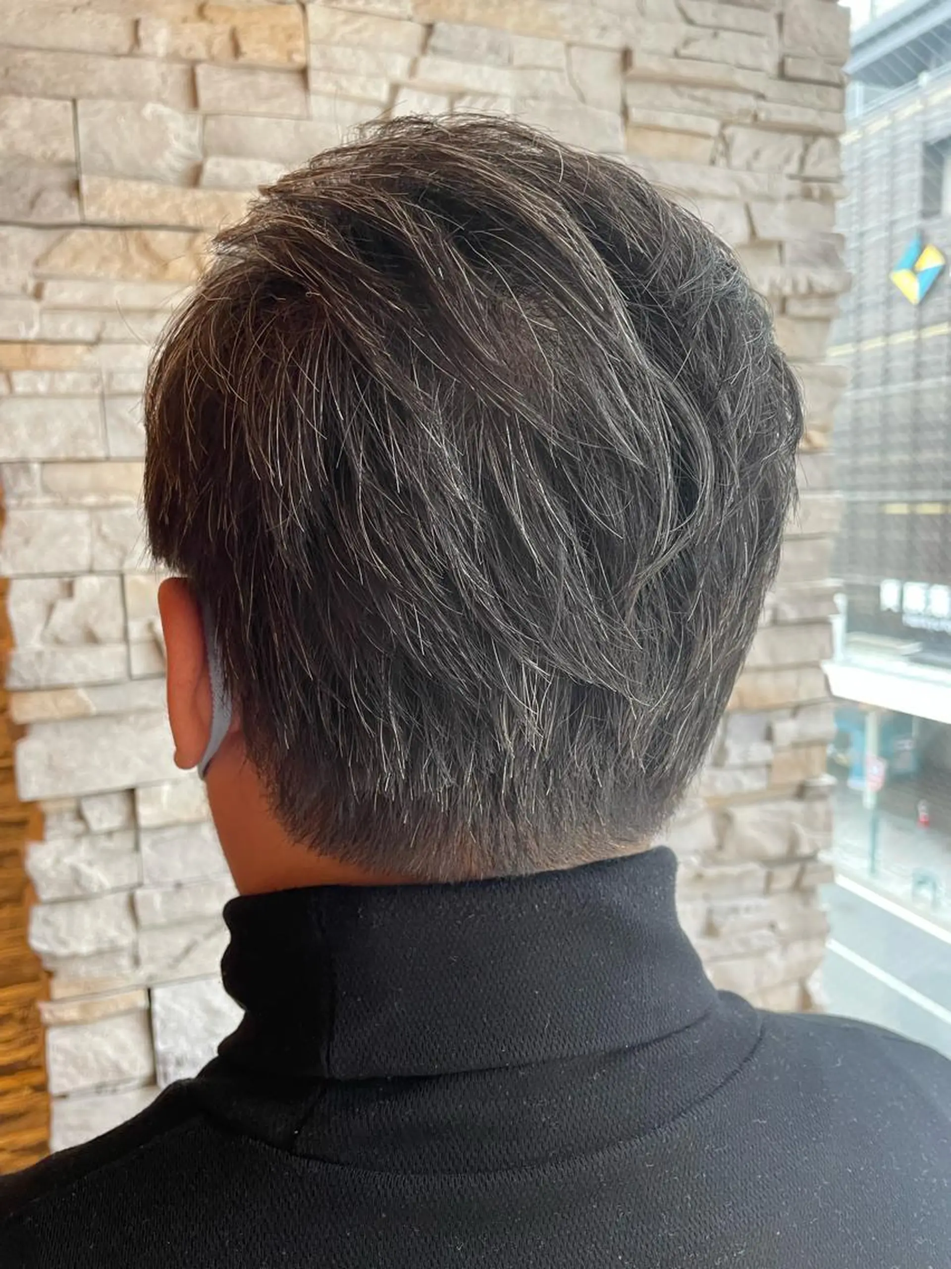 メンズ メンズショート 刈り上げ 髪質改善ageless所属・ageless/ marina髪質改善のヘアスタイル