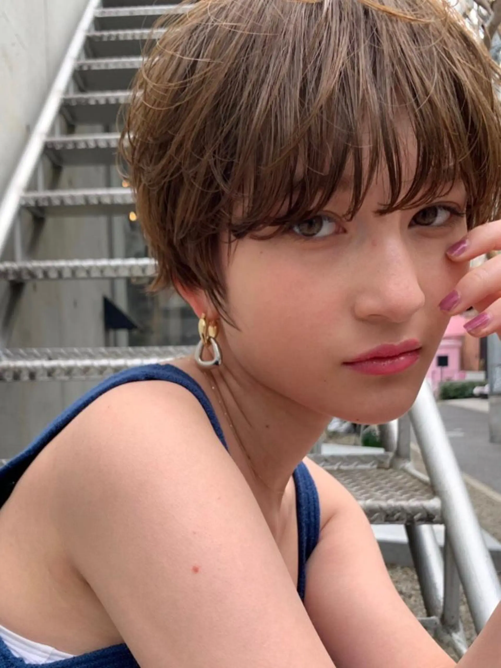 ショート カラー カット ヘアカラー トリートメント HAIR SALON M所属・ryota .のヘアスタイル