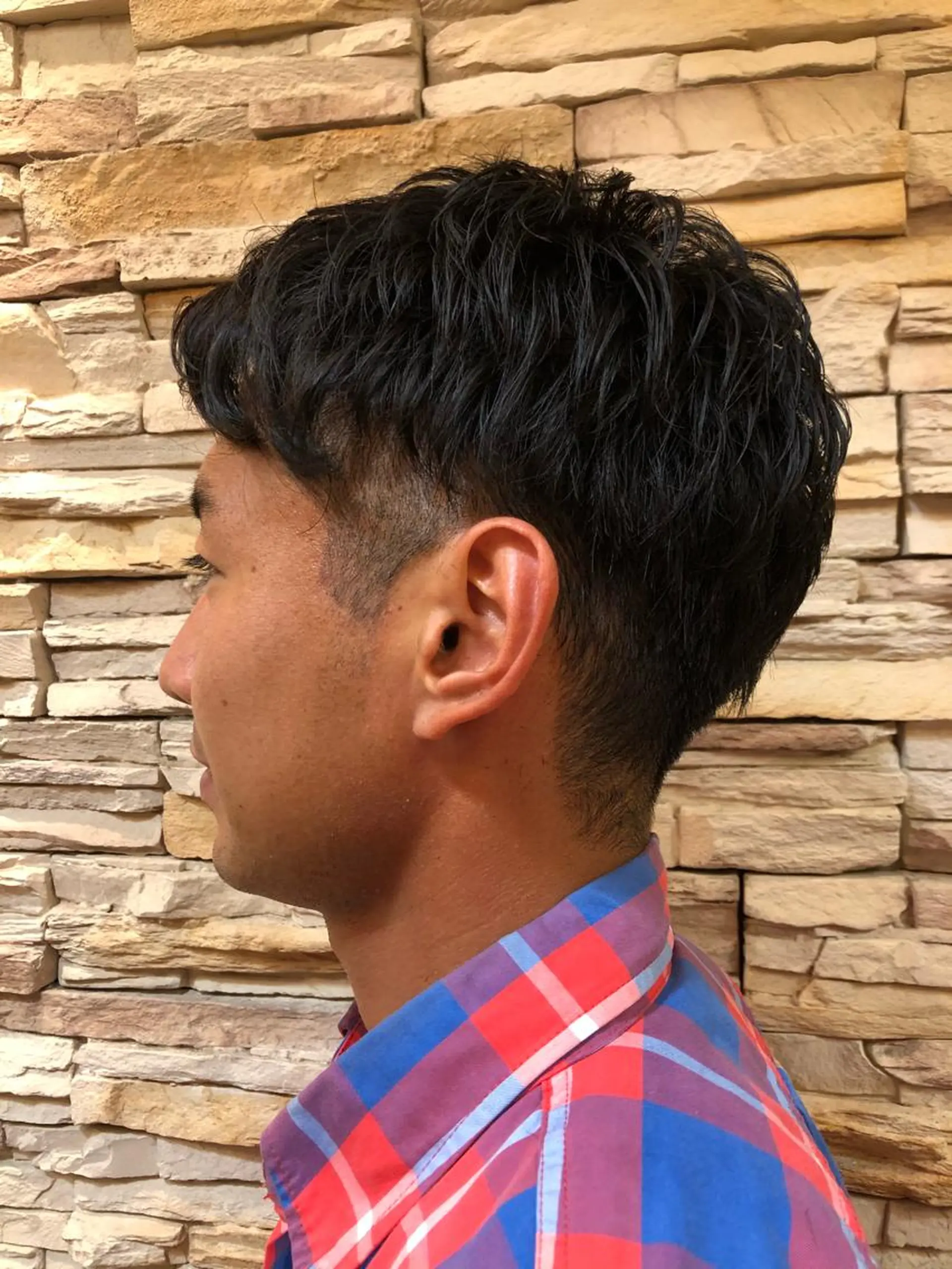 パーマ メンズ 本多 美羽のヘアスタイル