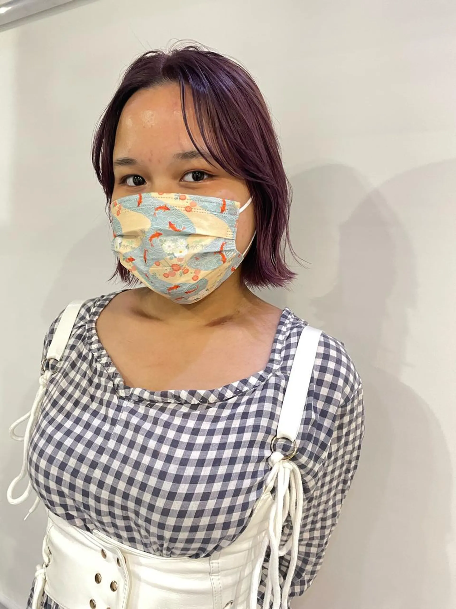 ショート カラー silo所属・silo MOKA 顔周りカット🦦のヘアスタイル