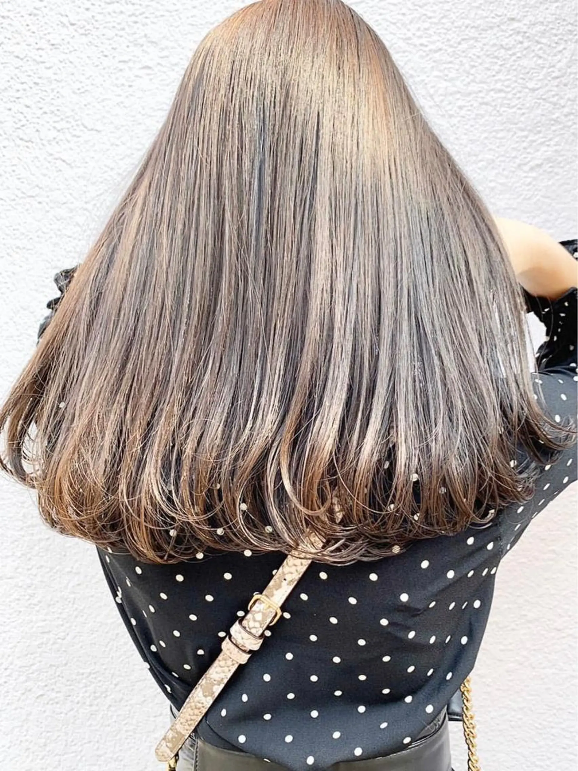 ロング カラー カット ヘアカラー トリートメント ✨ハイトーン✨透明感 ✨生神　優季のヘアスタイル