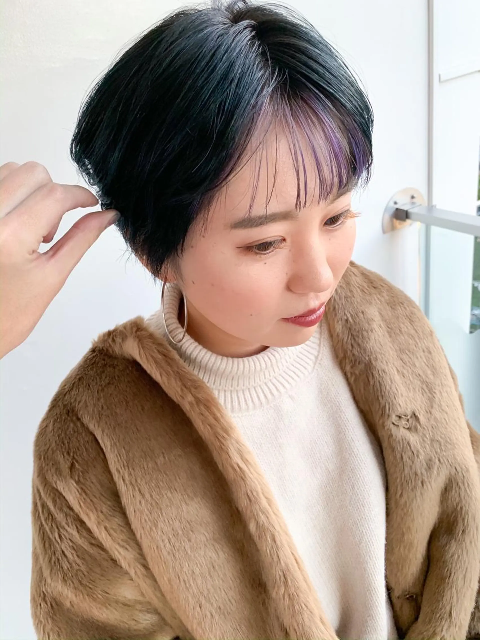 ショート カラー ショート/レイヤー なら石井知希のヘアスタイル