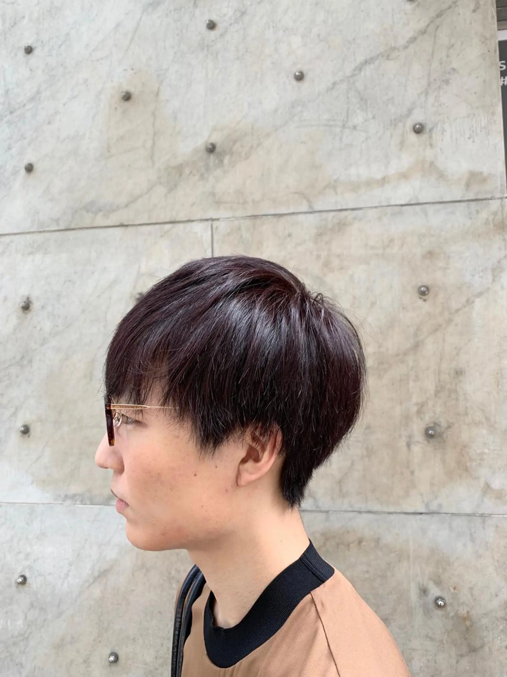 ショート カラー メンズ メンズバレイヤージュ メンズハイライト メンズハイトーン メンズインナーカラー アッシュ レイヤーカット/ 艶カラー/RYOMAのヘアスタイル