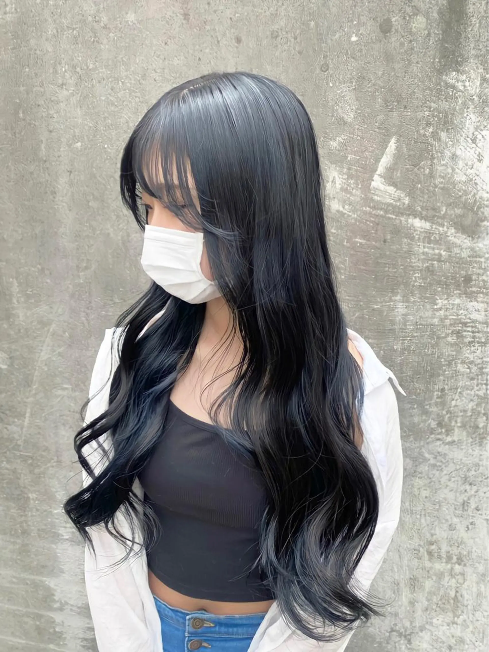ロング ヘアカラー トリートメント motel所属・モデルや芸能人も通う ✨マンツーマンサロンのヘアスタイル