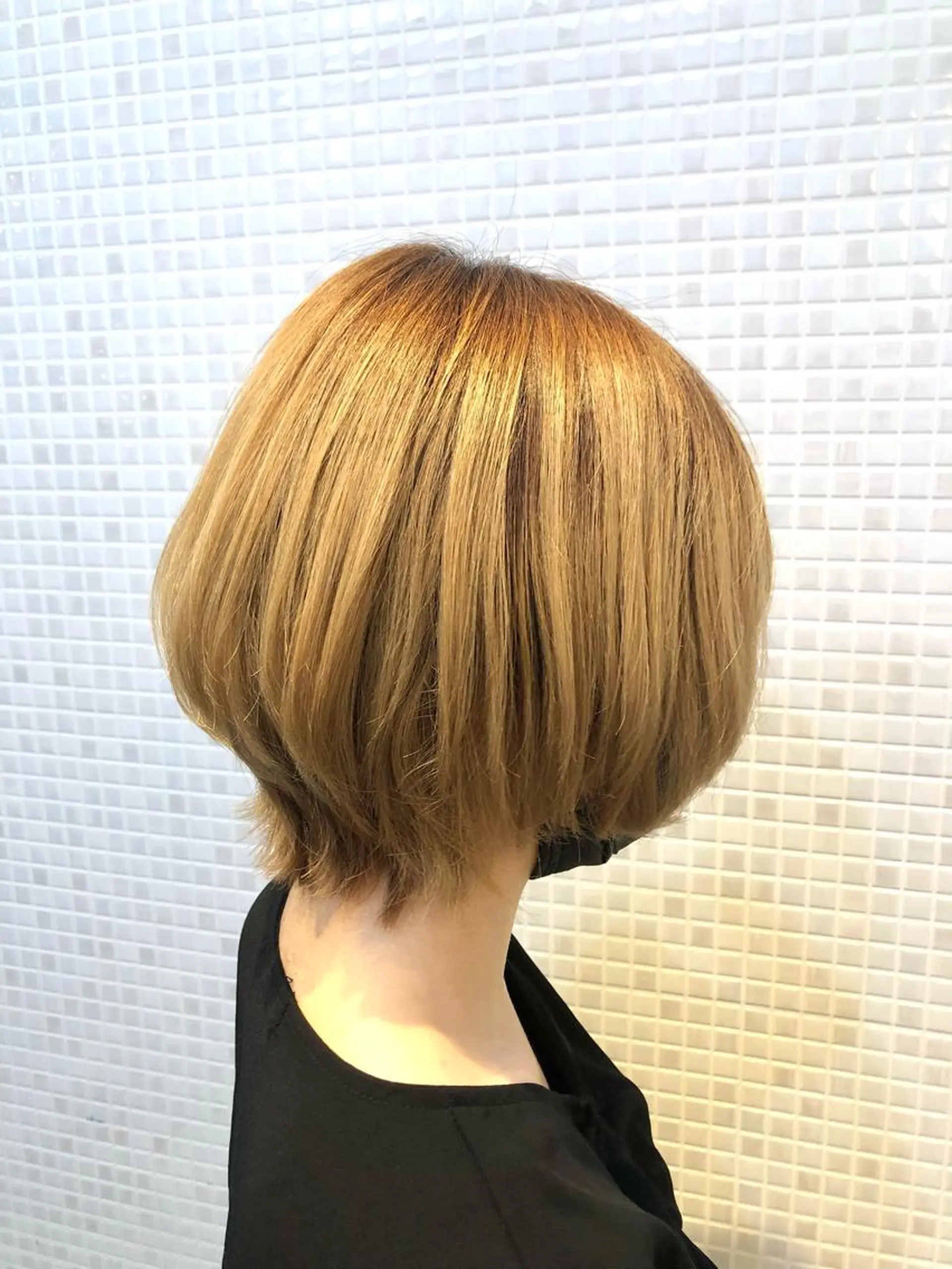 ショート カット トリートメント 岩谷 愛依のヘアスタイル