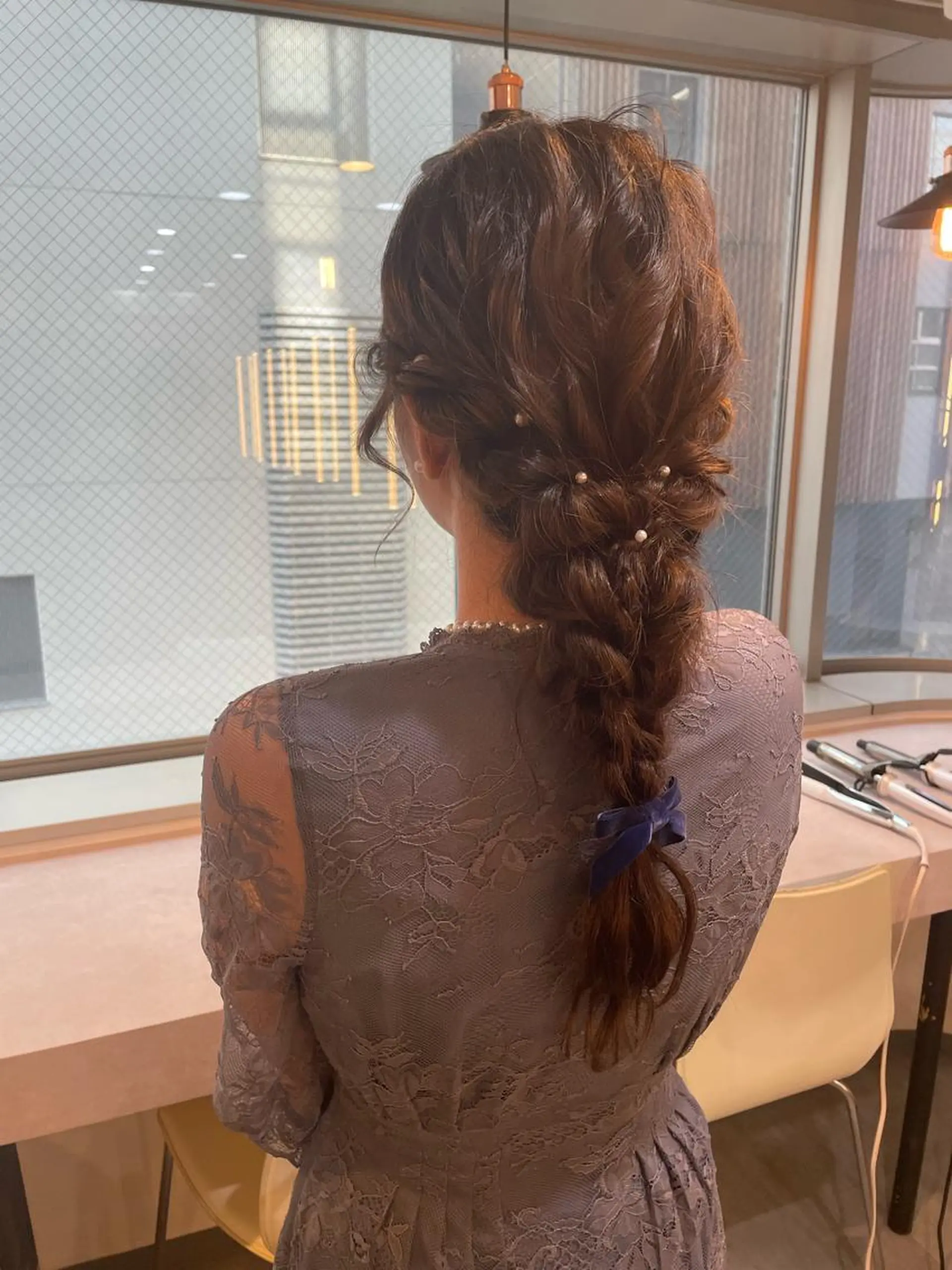 ロング R by NINA かずなのヘアスタイル