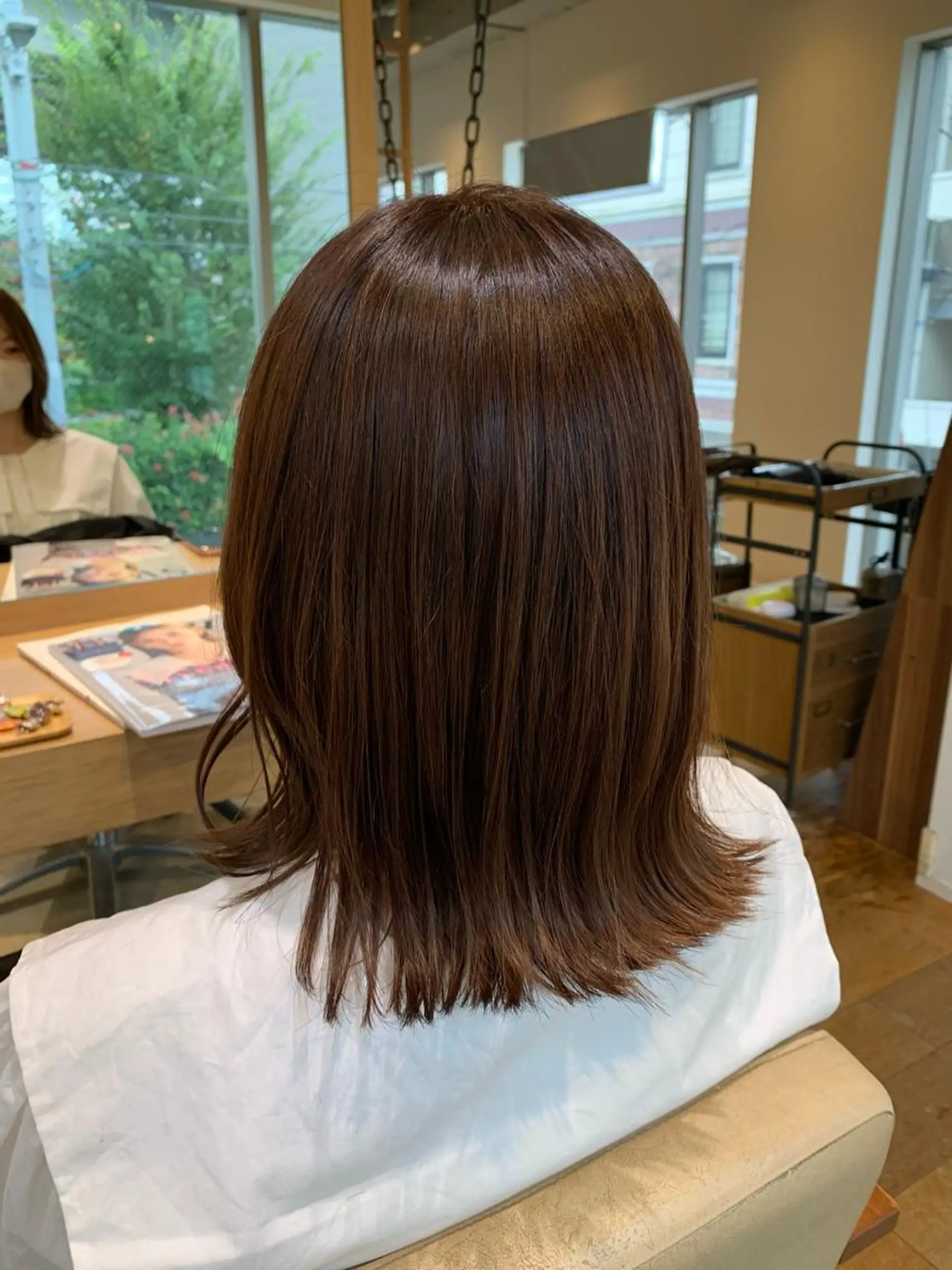 ミディアム カット トリートメント 森山 佳小里/カラー /似合わせカットのヘアスタイル