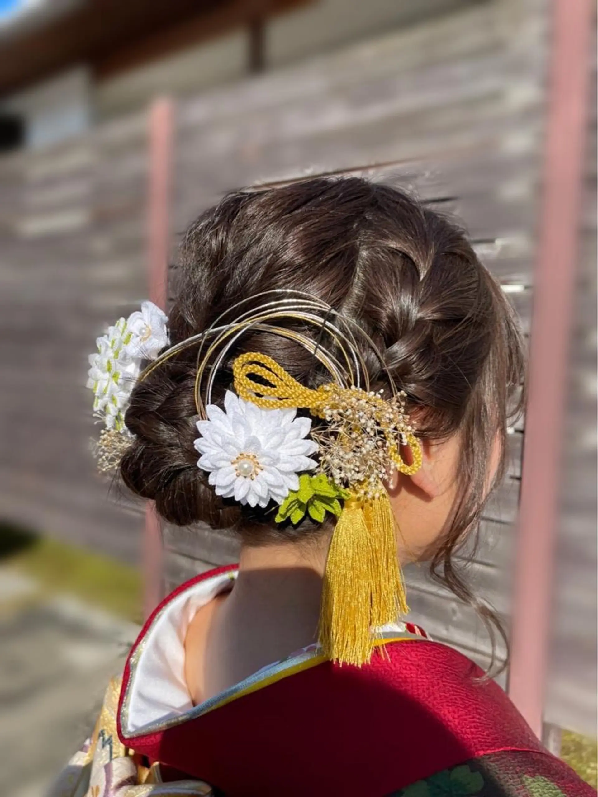 ロング ヘアアレンジ KANGOLSALON 富山セントラル所属・松井 亜美のヘアスタイル