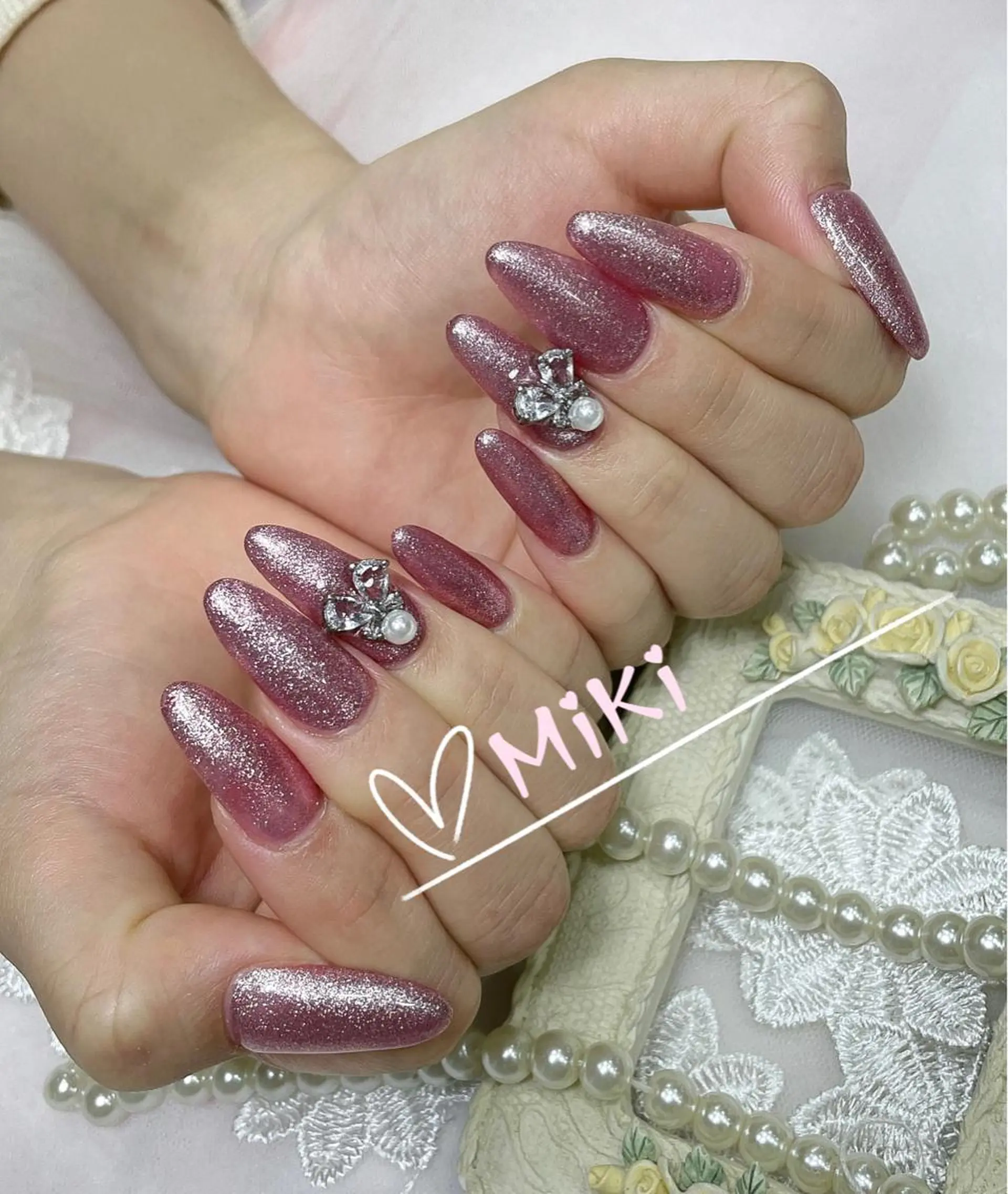 ネイル 🦋 MiKi 🦋 ネイルサロンのネイルデザイン