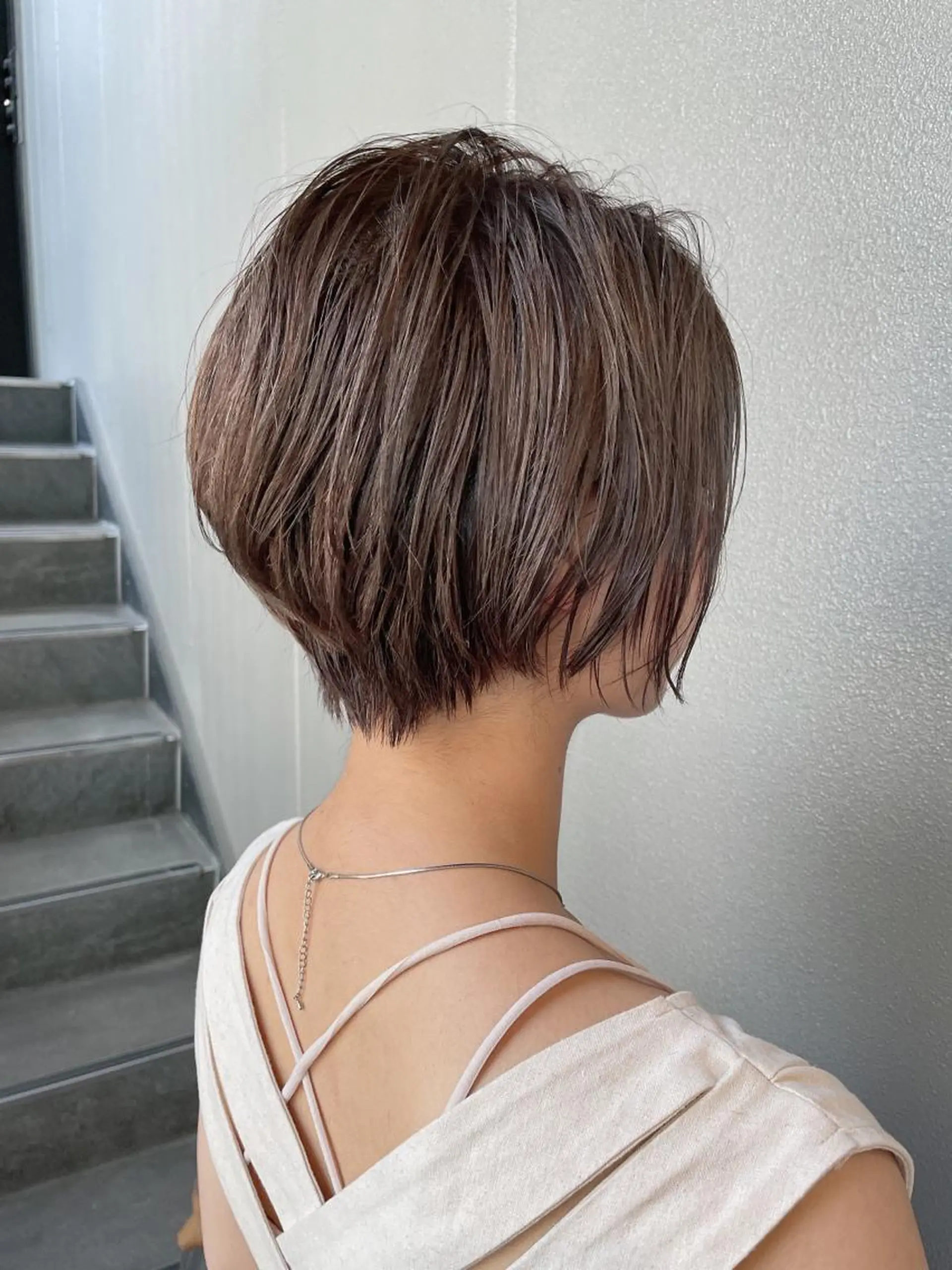 ショート カラー ショートヘア minami /髪質改善のヘアスタイル