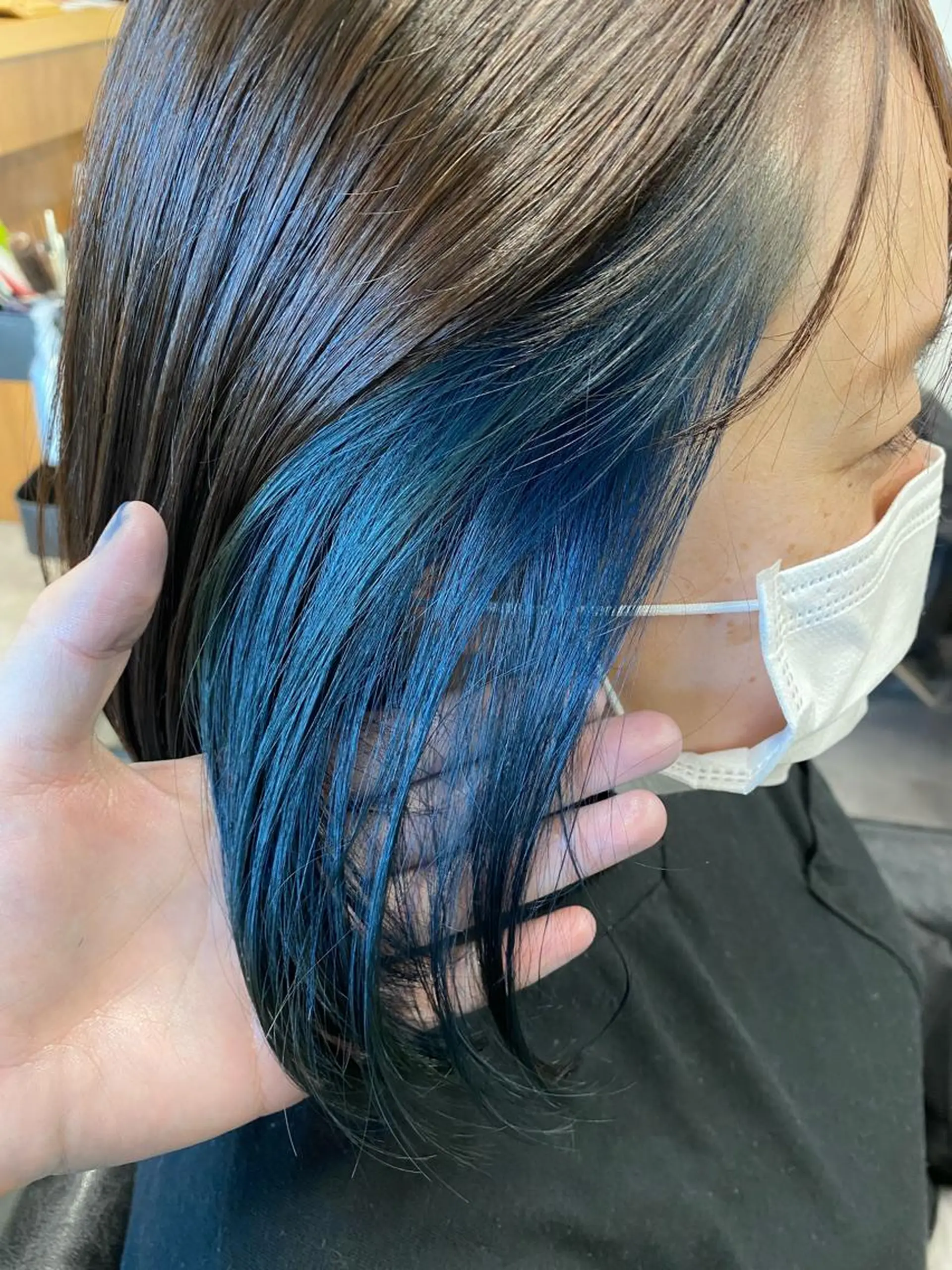 ミディアム ショート･ウルフ✂︎ 安住有咲子のヘアスタイル