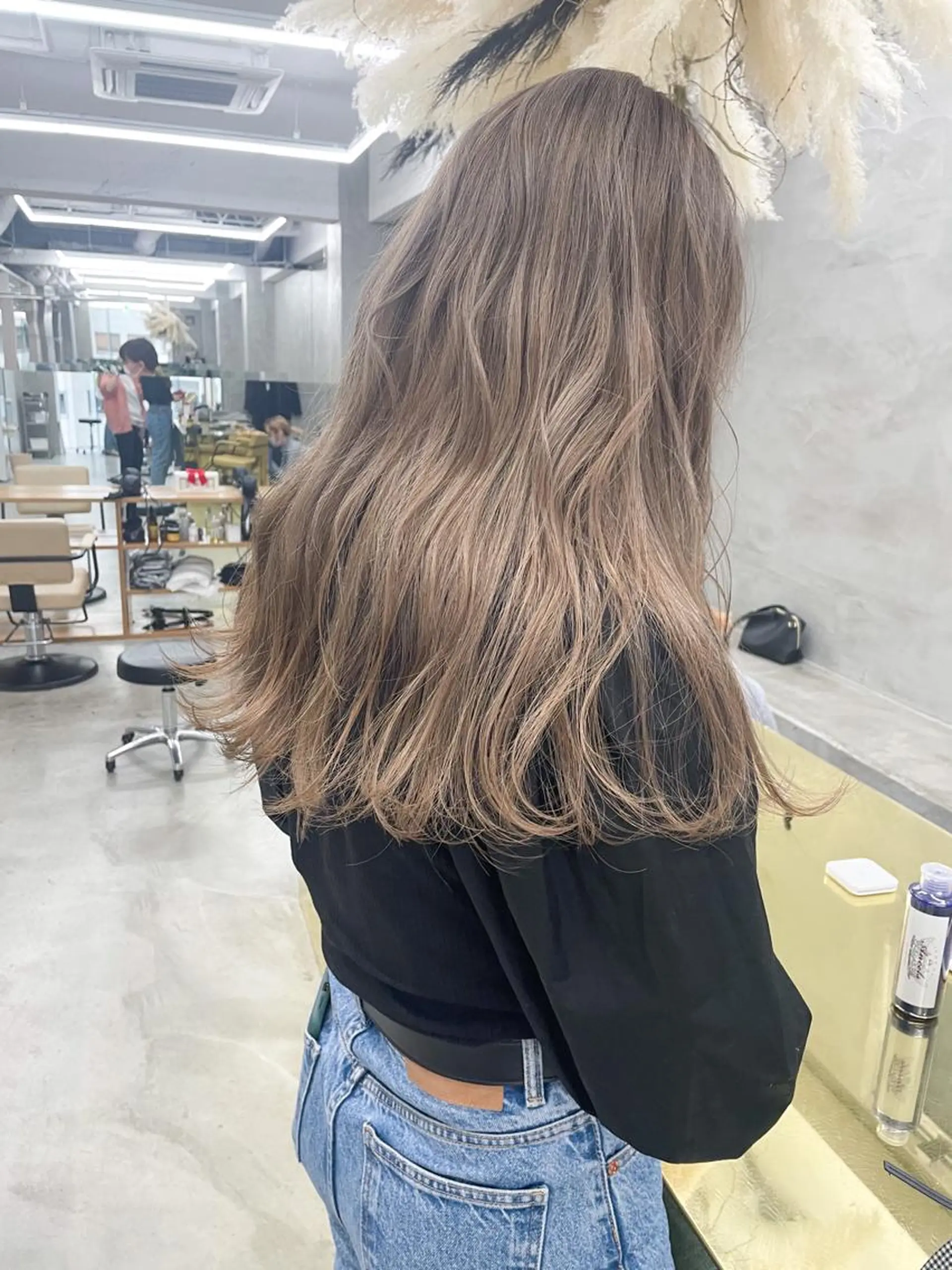 ロング カラー yurika☁️ 似合わせ｜レイヤーのヘアスタイル