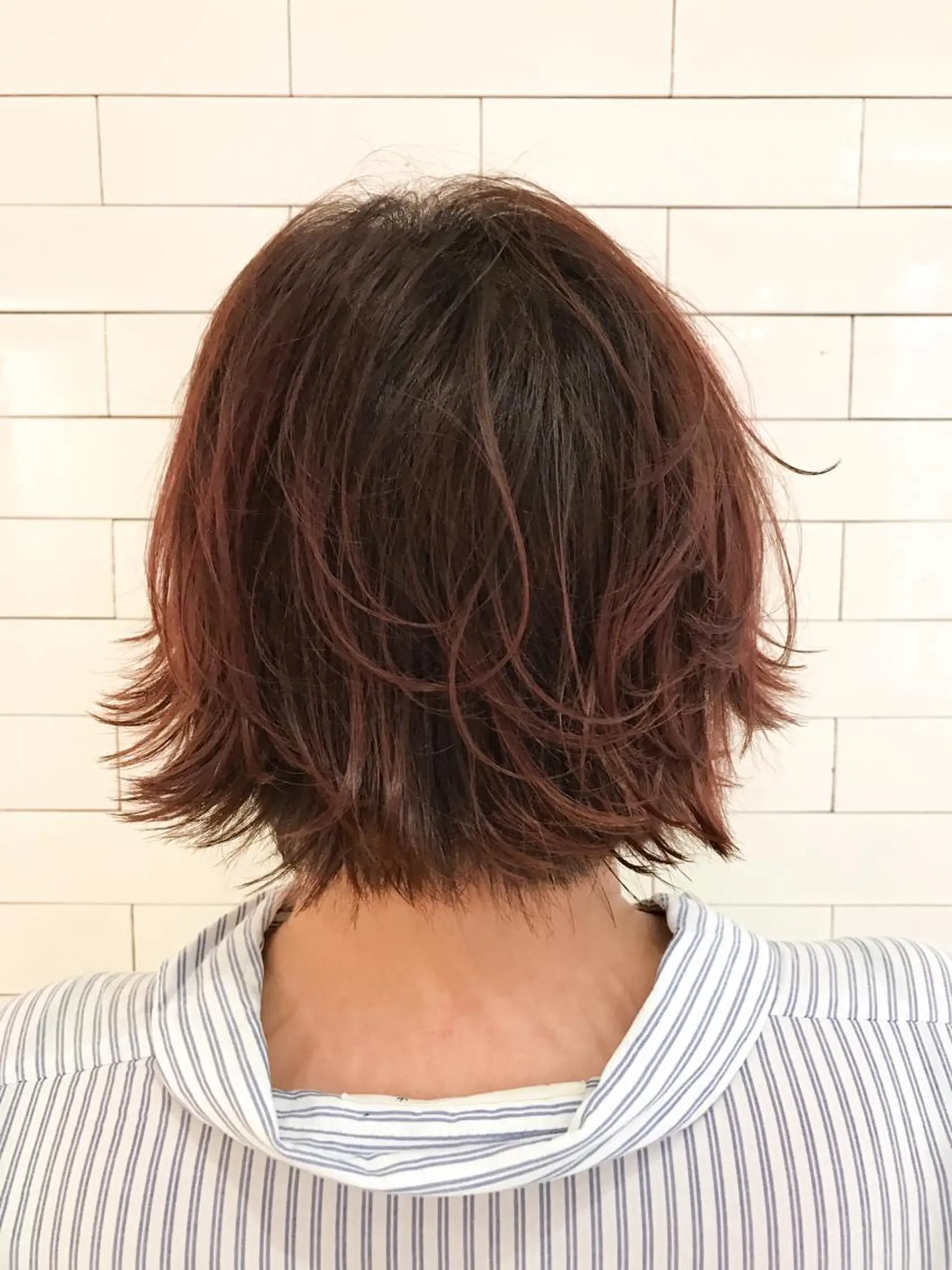 ショート カラー 肩より上ヘア特化/ 山田シュウヘイのヘアスタイル