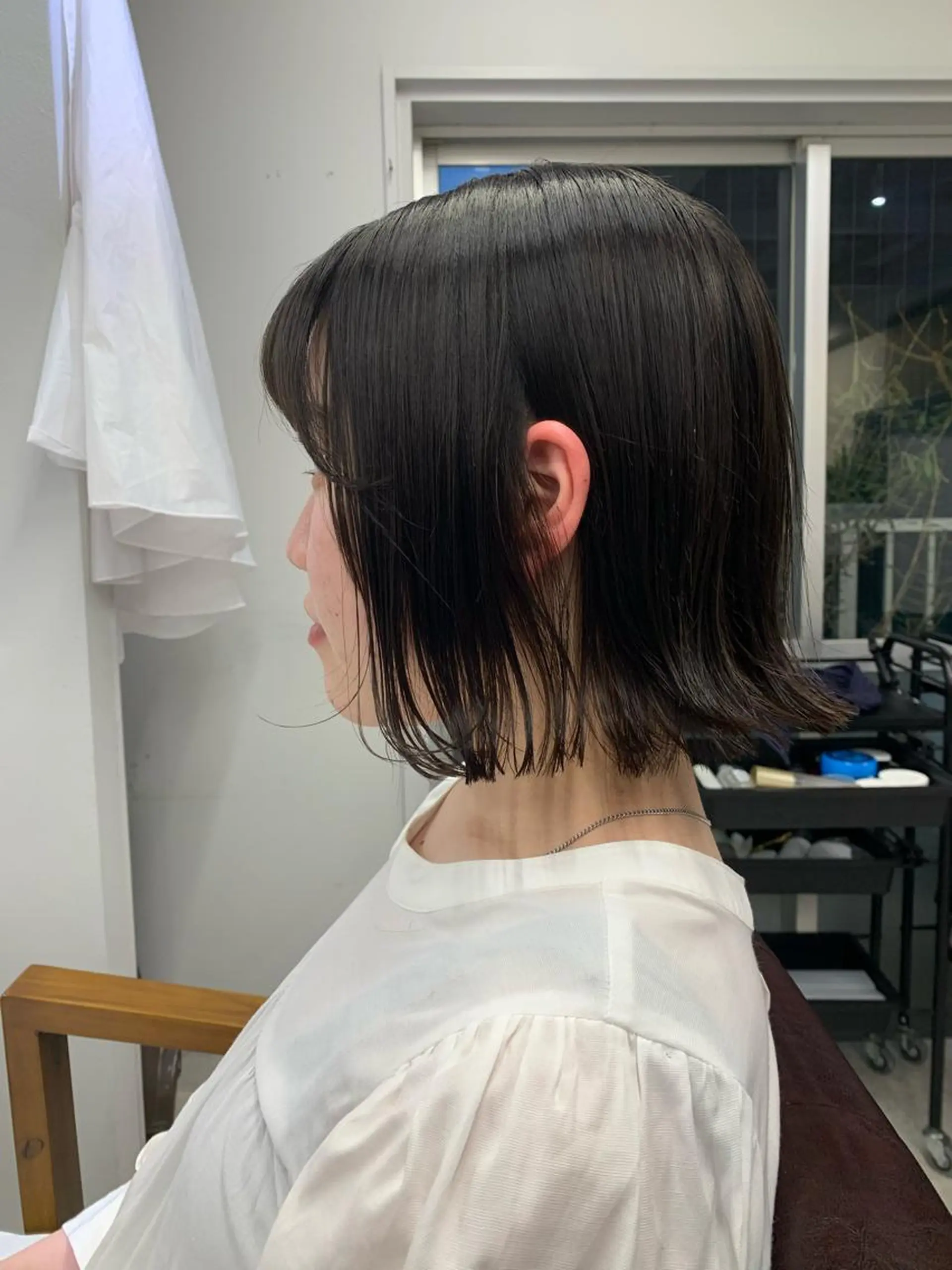 ショート 切りっぱなしボブ ボブ カット トリートメント ショート、ボブ特化 長島智彦のヘアスタイル