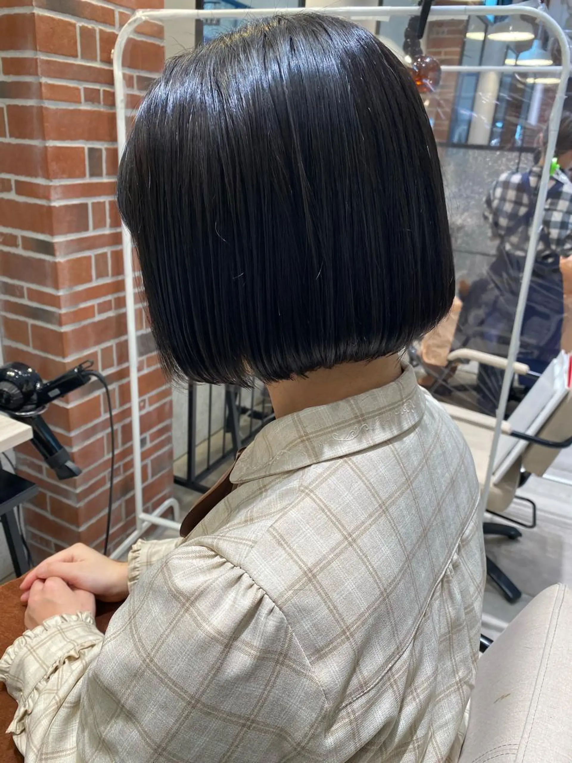 ショート カラー アッシュ ヘアカラー トリートメント 長津 健一郎のヘアスタイル